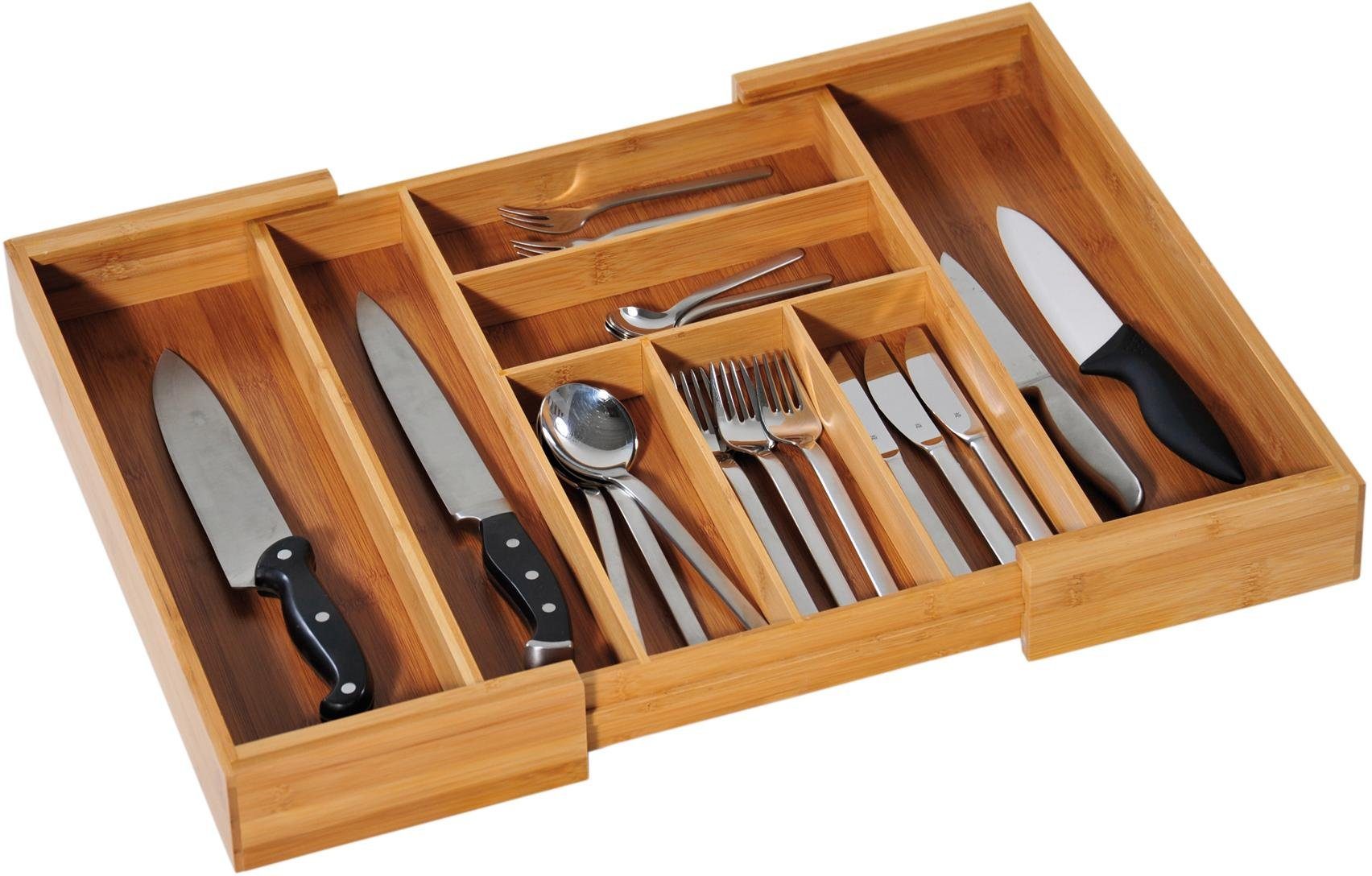KESPER® Besteckkasten (1 St), ausziehbar, Bambus günstig online kaufen