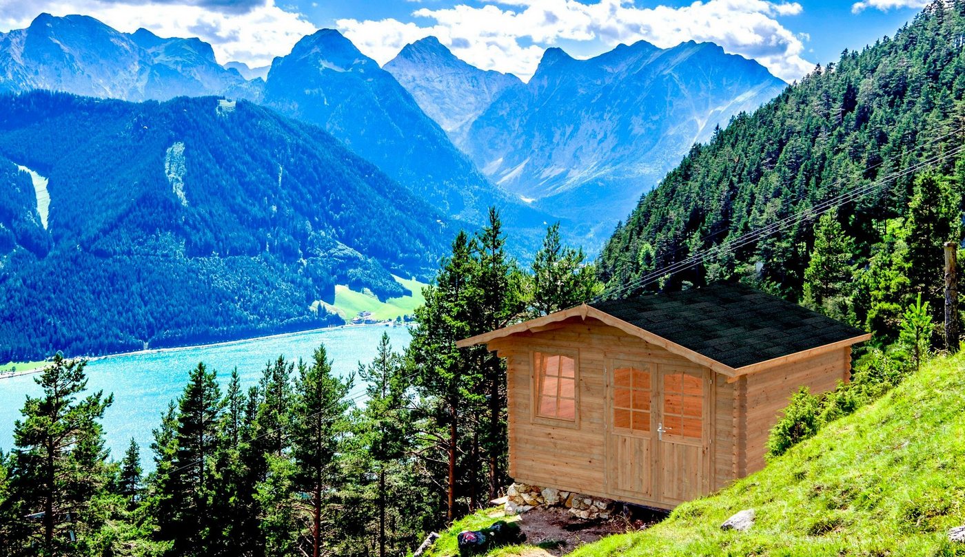 Thumbnail - Palmako Gartenhaus Emma, BxT: 426x380 cm, 10,4 qm