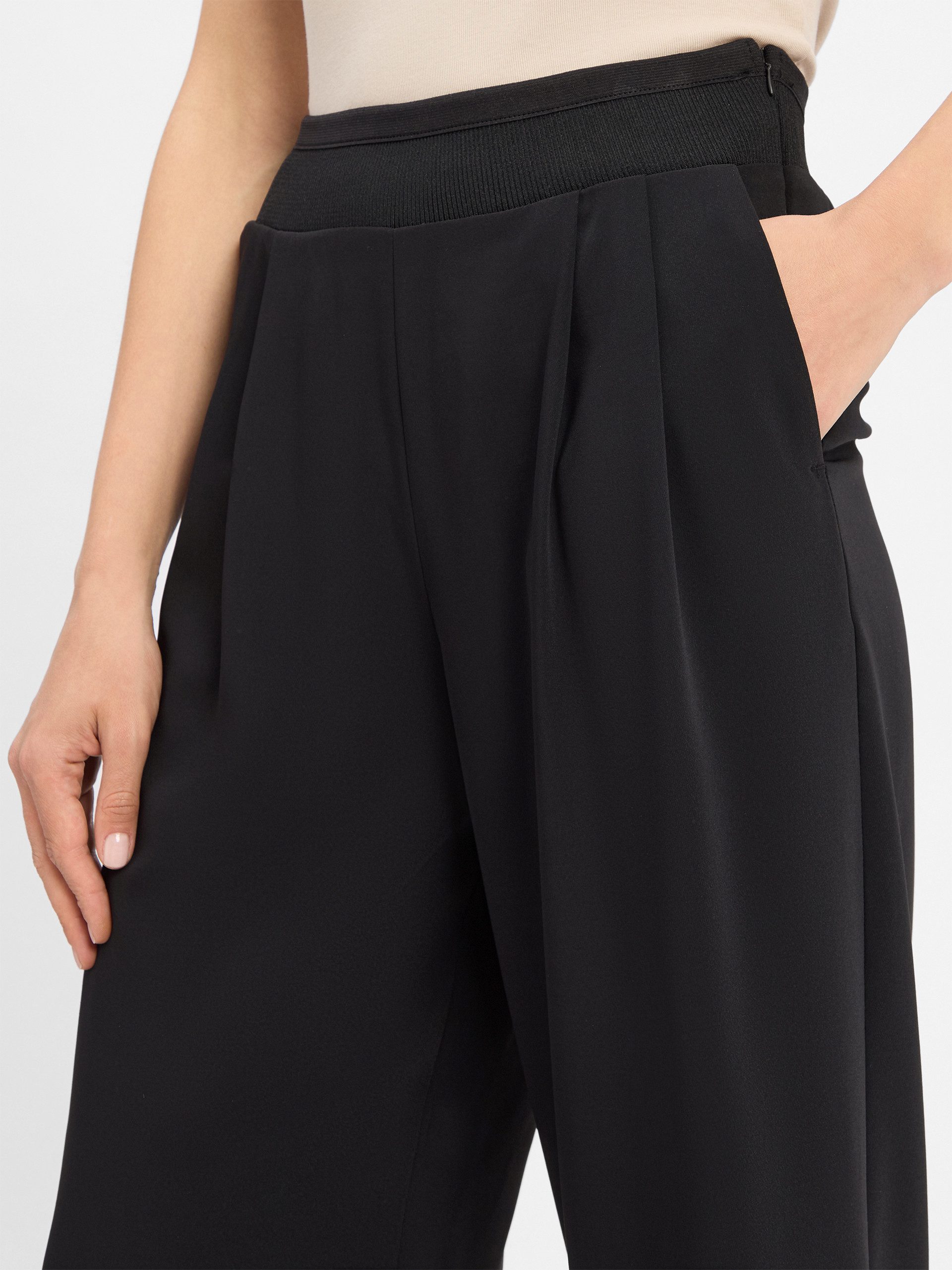 MORE&MORE Bundfaltenhose