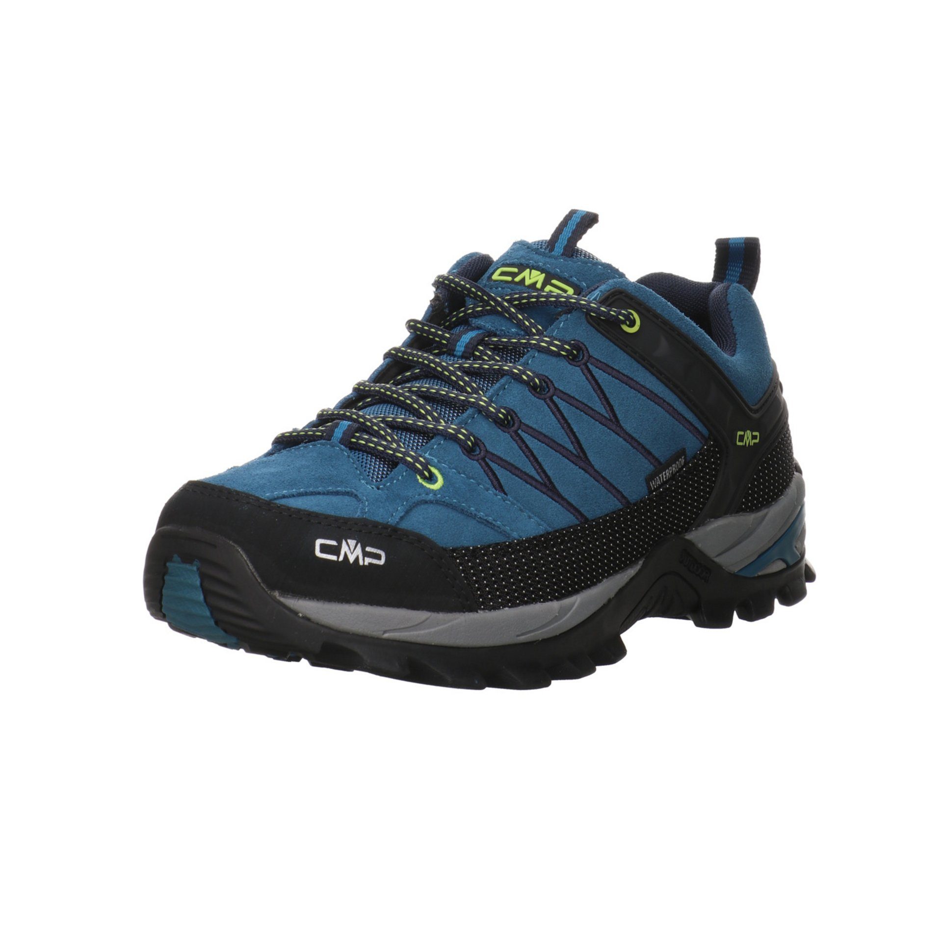 Herren Schnürschuh Low CMP Outdoorschuh Schnürhalbschuhe Textil Rigel DEEP LAKE-B.BLUE