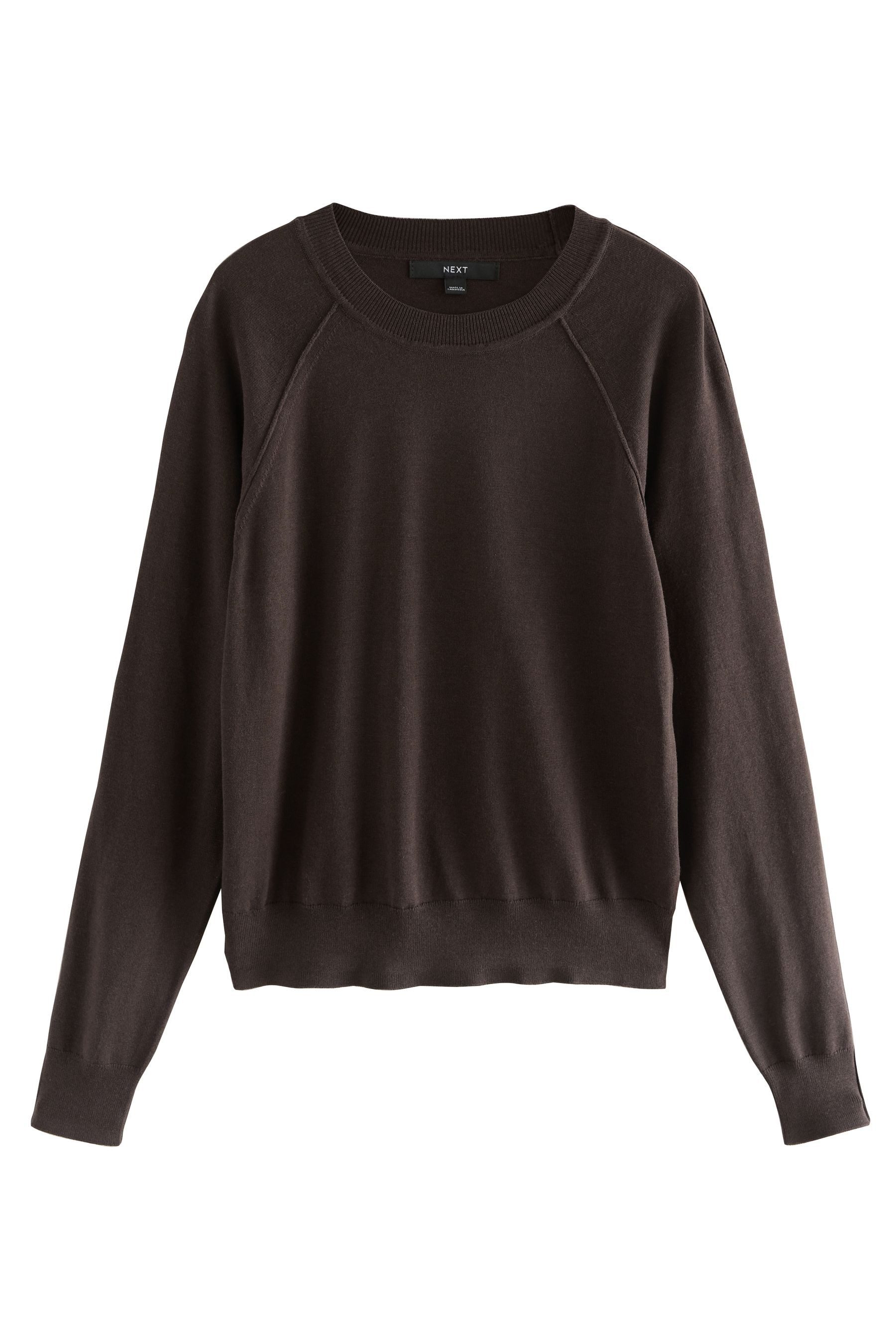 Next Rundhalspullover Weicher Strickpullover, Kurzgröße (1-tlg) günstig online kaufen