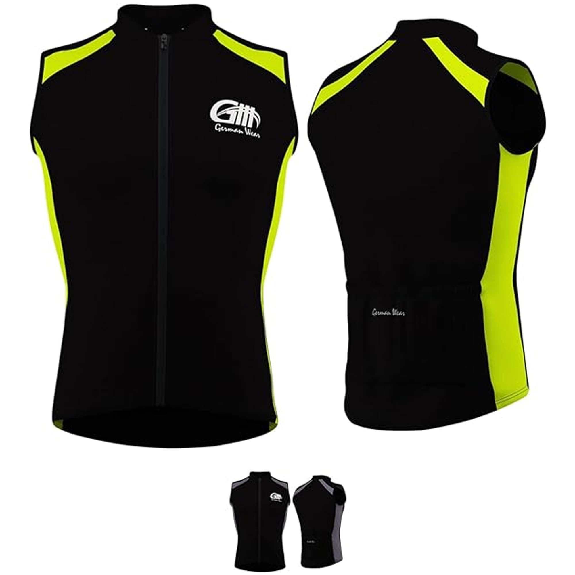 German Wear Radtrikot ME-4001 Radweste Fahrradtrikot Fahrrad Radler-Trikot weste-Trikot