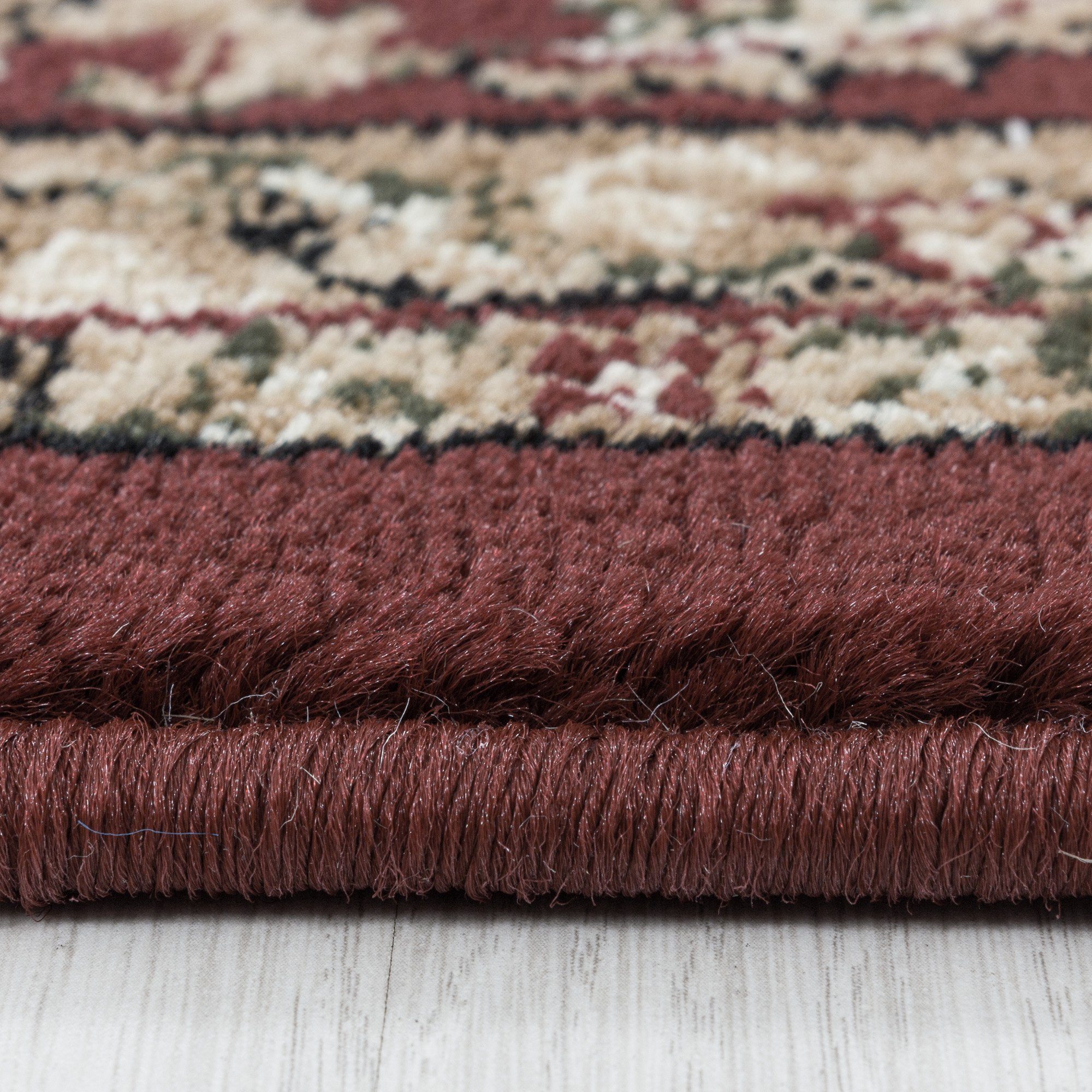 SIMPEX24 Orientteppich Orientalisch Design, Läufer, Höhe: 9 mm, Orient Teppich Wohnzimmer Orientalisch Design Kurzflor Pflegeleicht