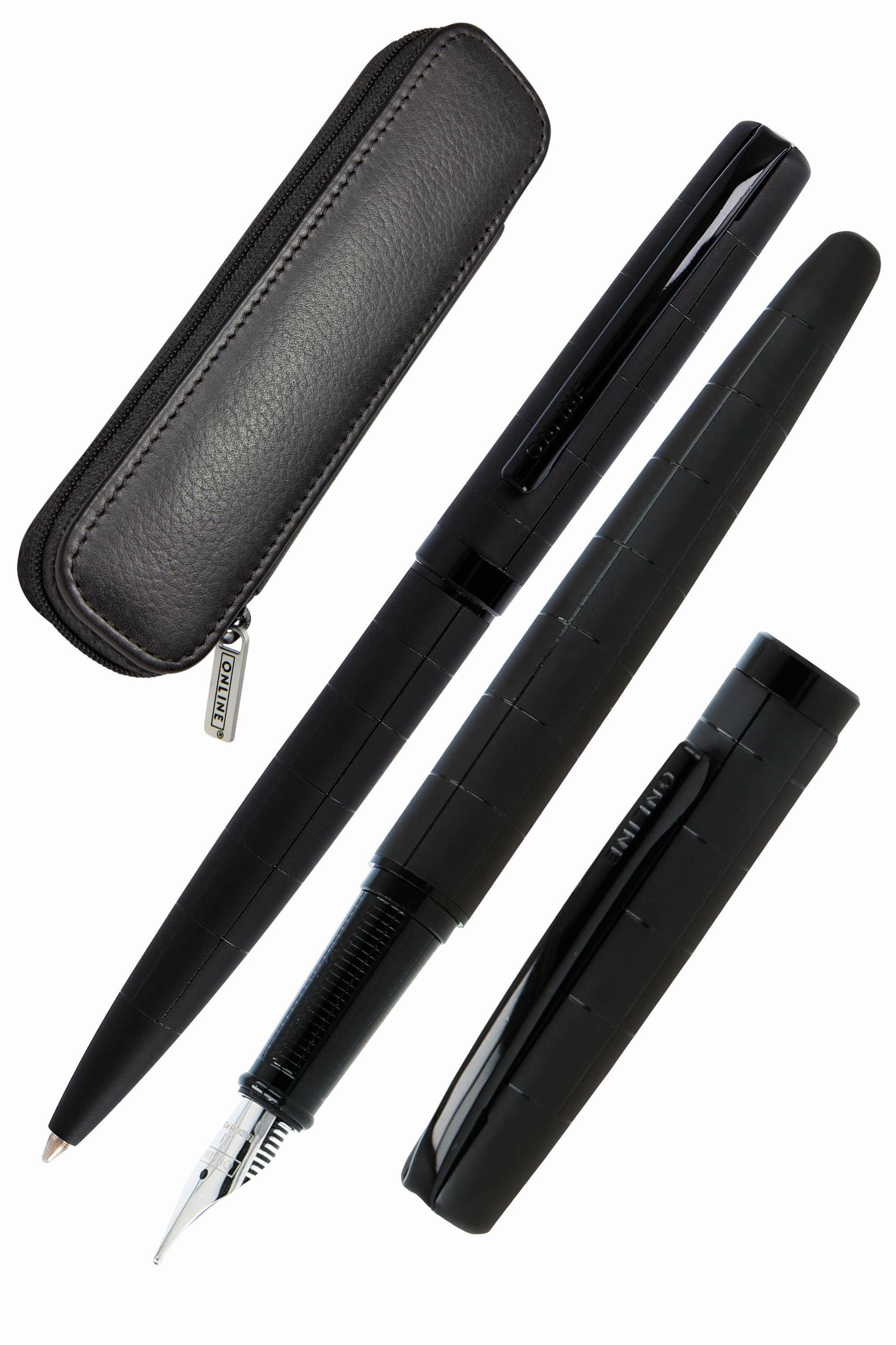 Füller Online Schwarz Schreib-Set Eleganza Pen