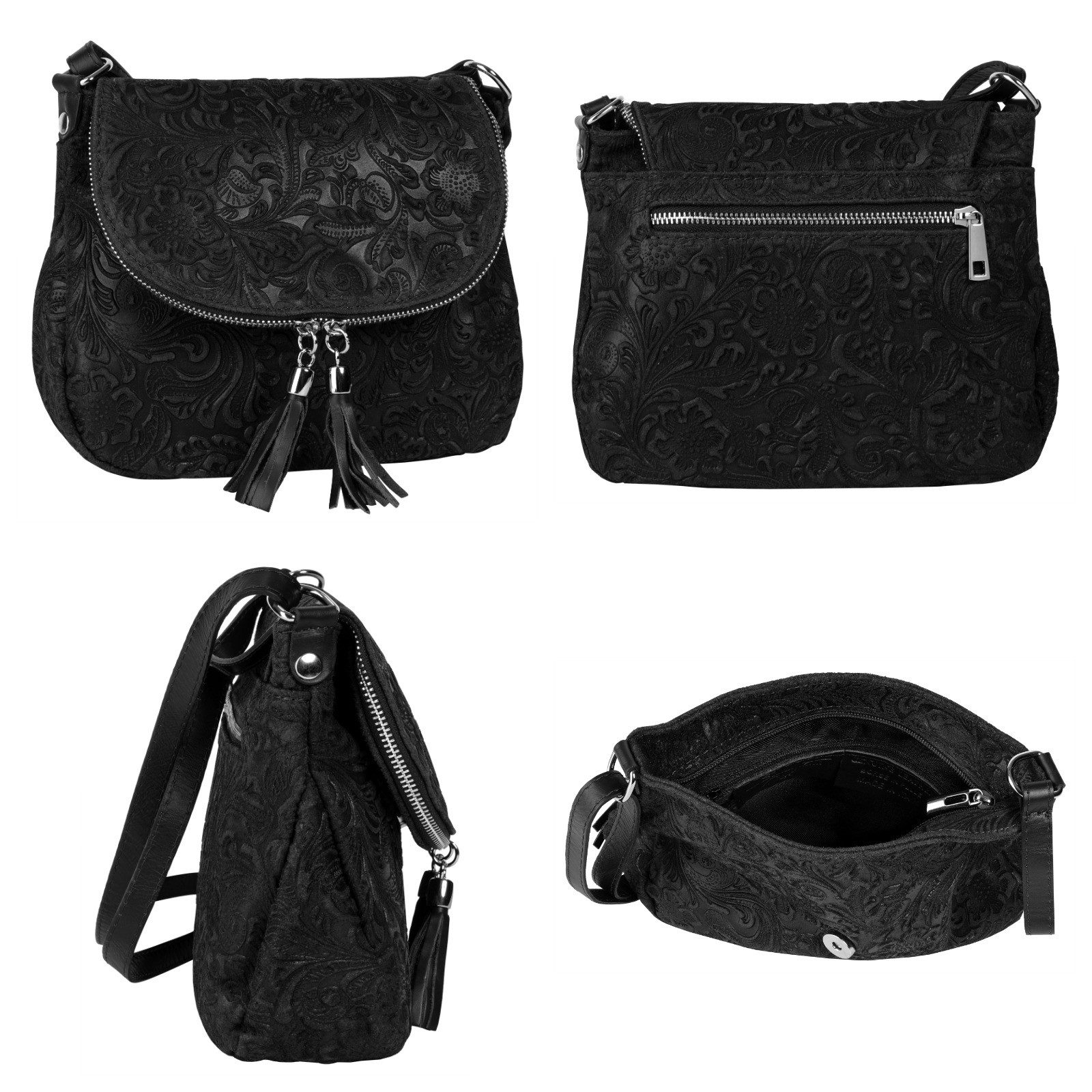 Samantha Look Umhängetasche, echt Leder, Made günstig online kaufen