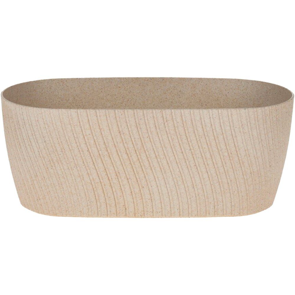 matches21 HOME & HOBBY Blumentopf Moderner Blumentopf gerillt ovaler Überto günstig online kaufen