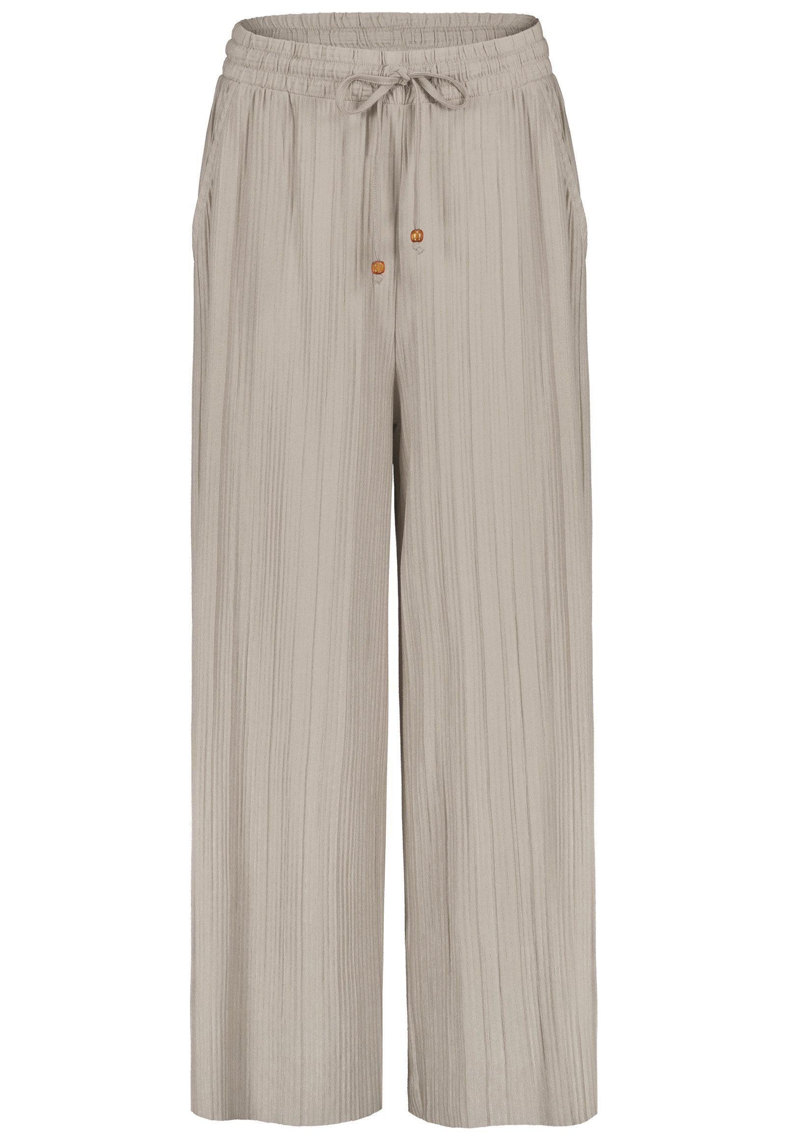 SUBLEVEL Chinos Damen Sommerhose Freizeit Weit geschnitten Stoff Fließende Plissee Hos