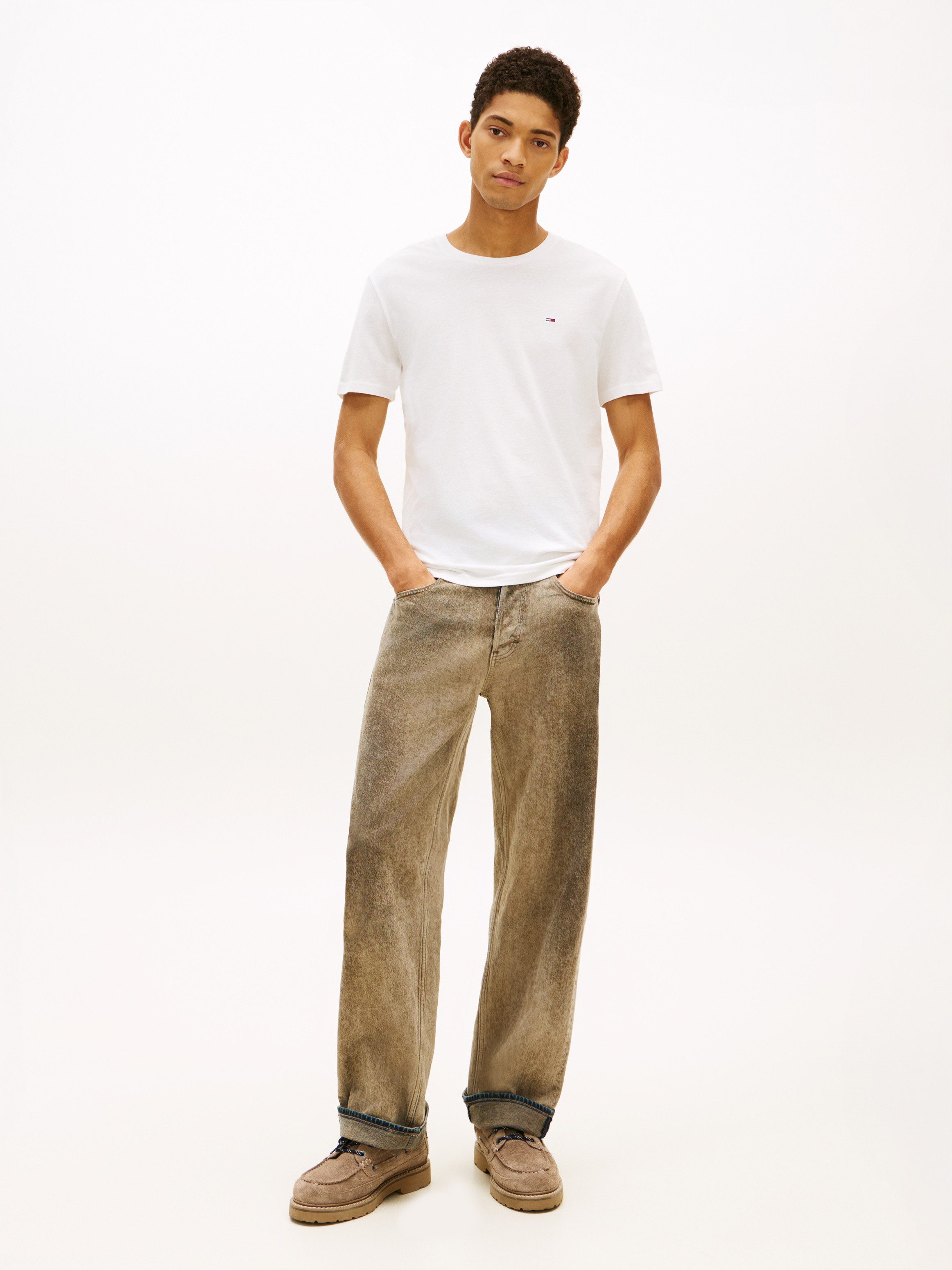 Tommy Jeans T-Shirt TJM EXTRA SLIM 3 PACK (Packung, 3-tlg) Mit Rundhalsausschnitt – Bild 4 von 5