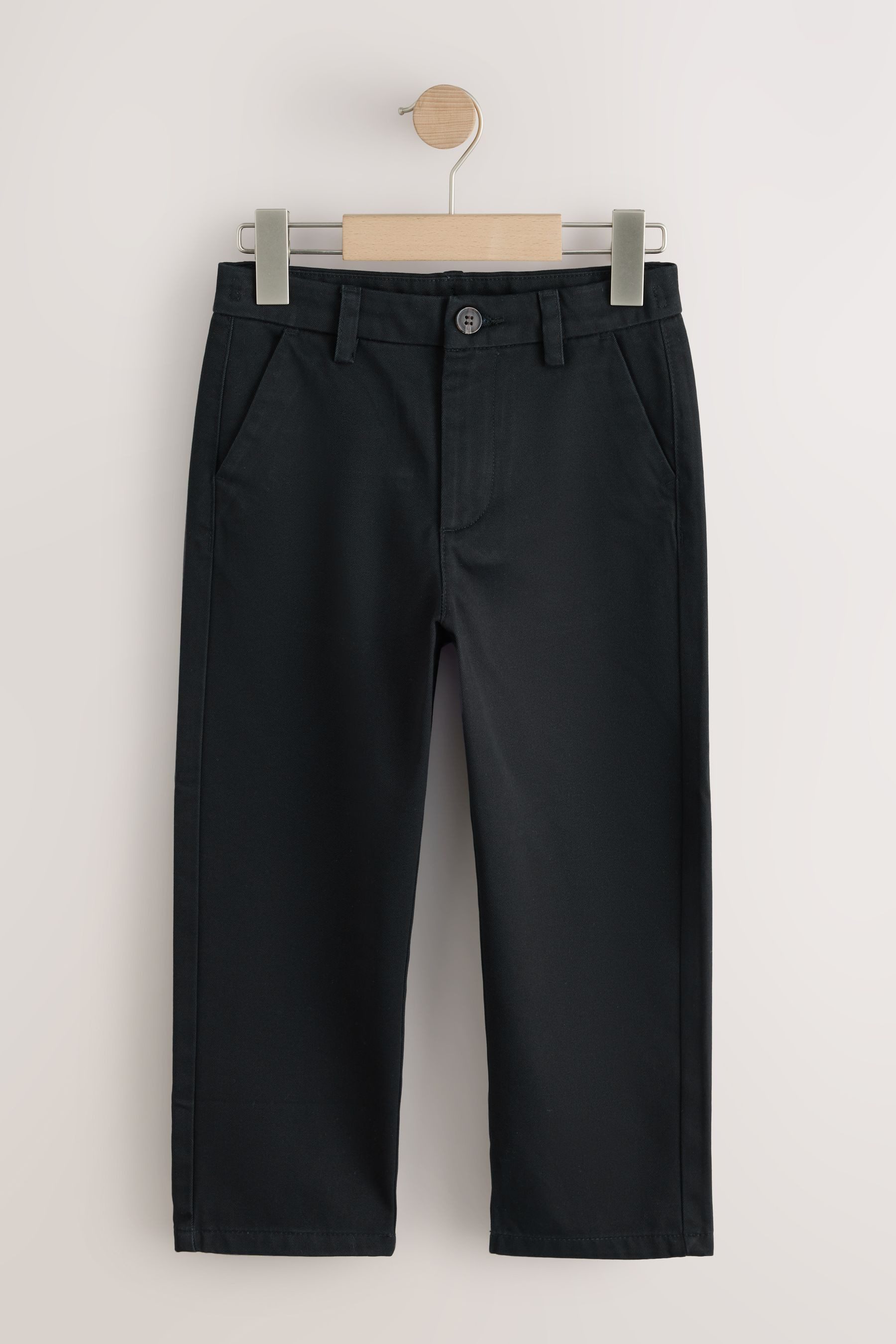 Next Palazzohose Chinohose mit weitem Bein (1-tlg) – Bild 4 von 5