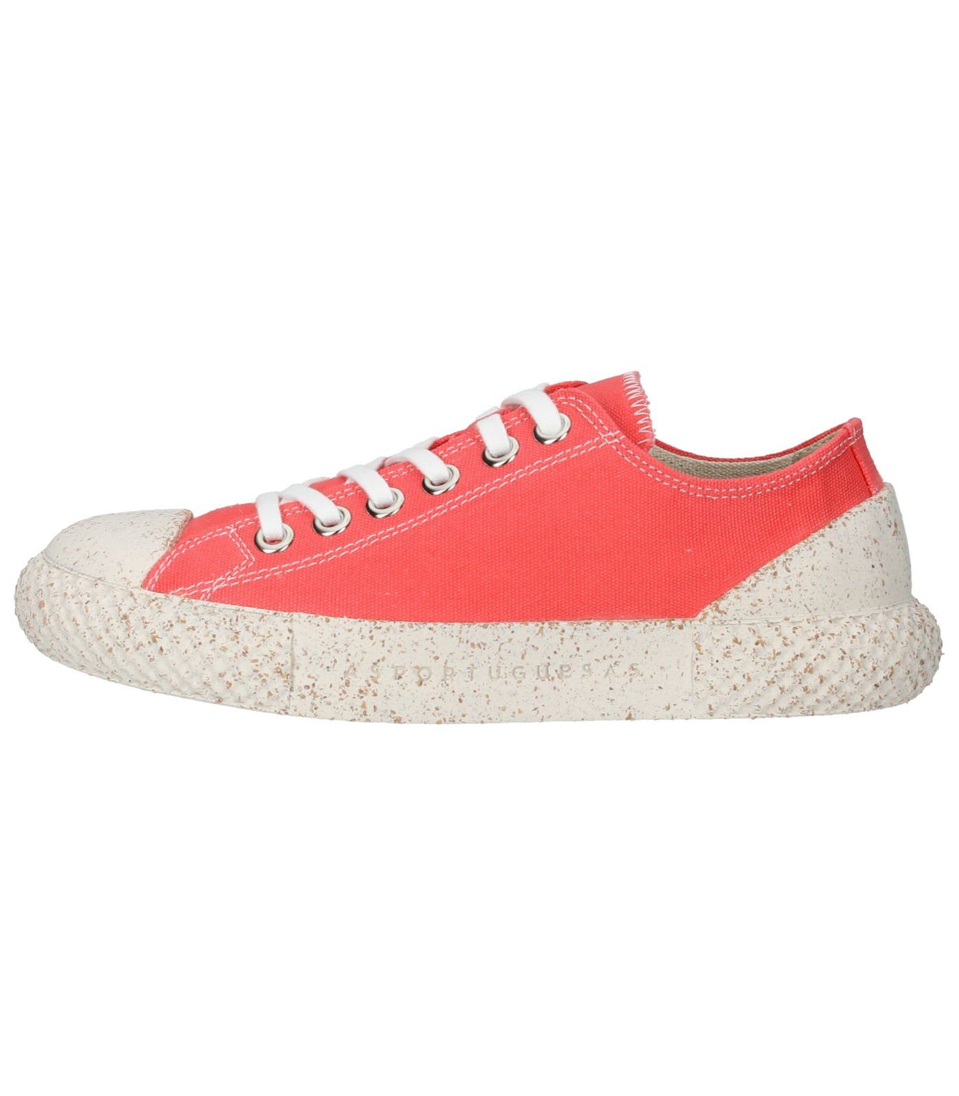 Pink Naturfaser Sneaker Sneaker Asportuguesas