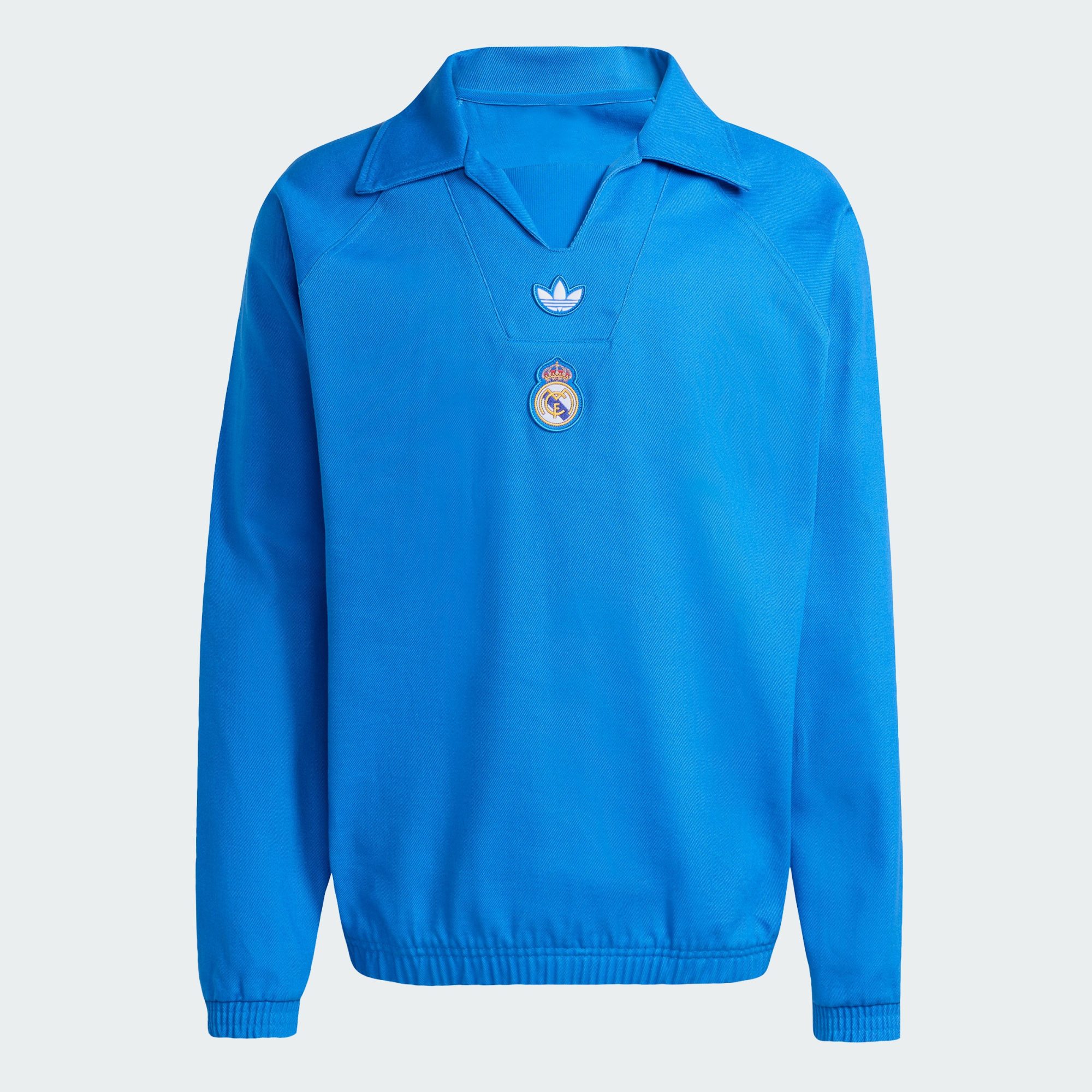 adidas Originals Rundhalspullover REAL MADRID TERRACE ICONS DRILL TOP (1-tlg)