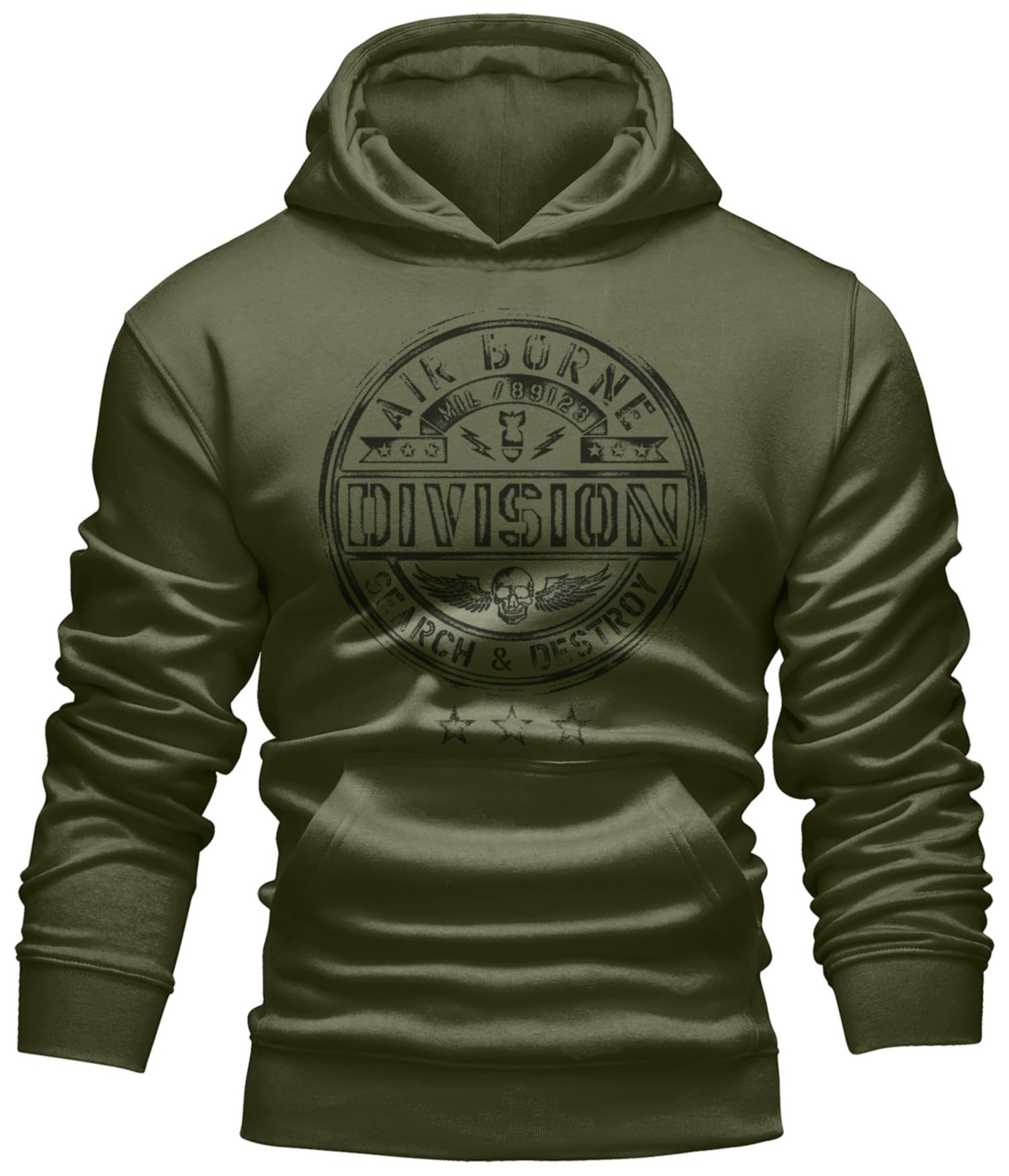 GASOLINE BANDIT® Kapuzensweatshirt US-Army Military USA Print