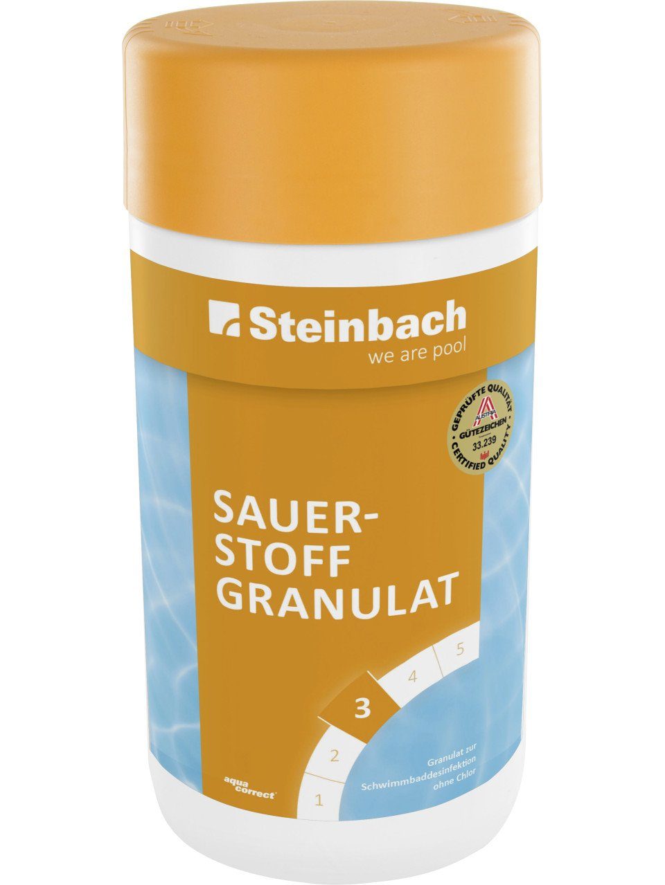 Steinbach Poolpflege Steinbach Sauerstoffgranulat 1 kg
