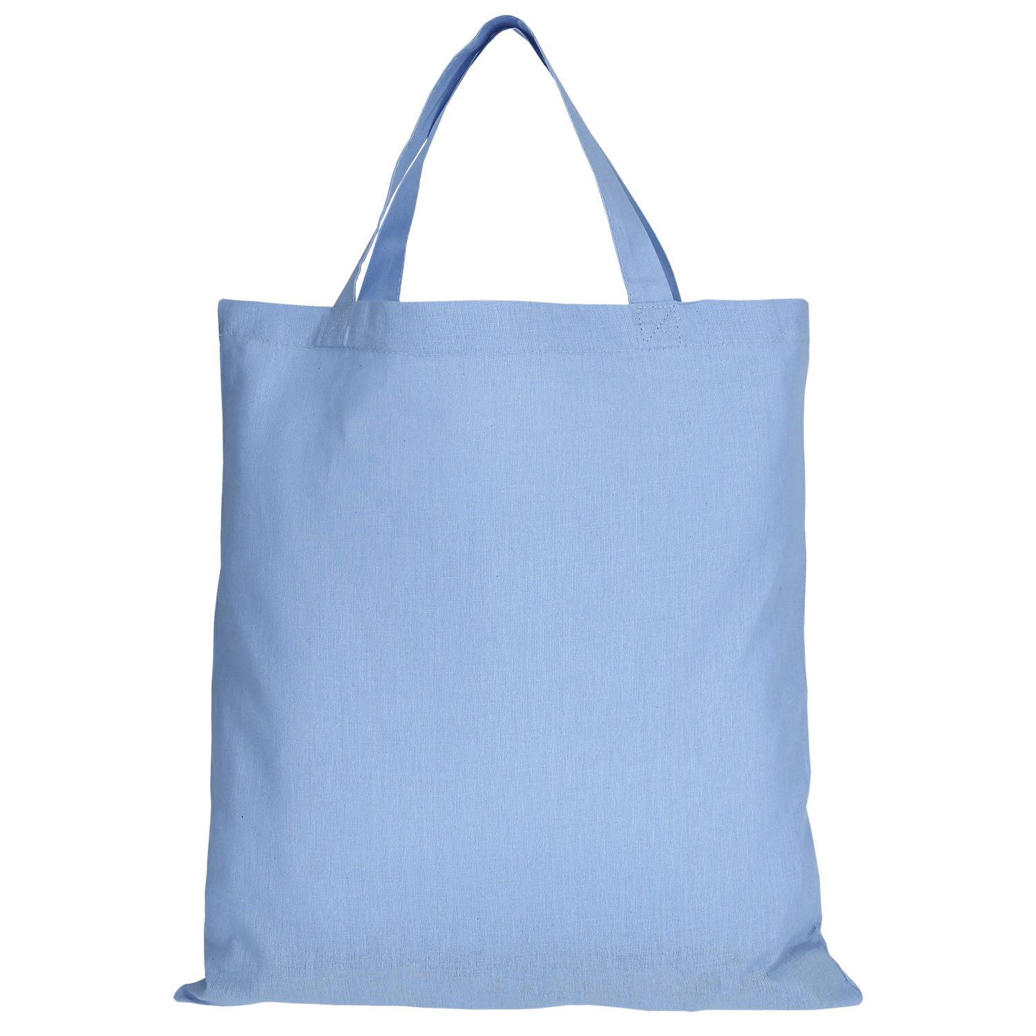 TEXXILLA Einkaufsbeutel Baumwolltasche CLASSIC kurze Henkel, 10 Stück