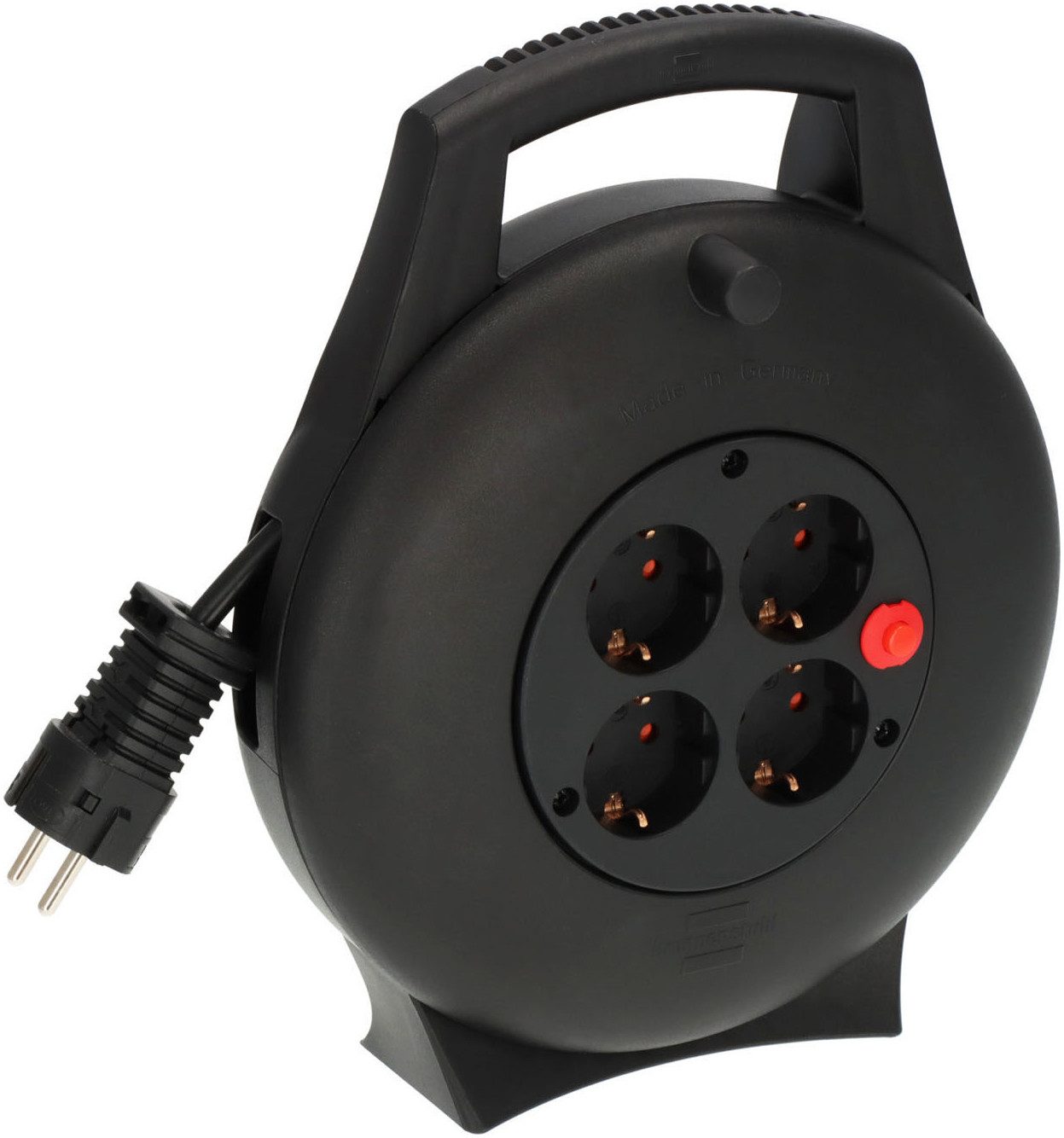 Brennenstuhl Vario Line Kabelbox VL2-X 4-fach H05VV-F3G1.5 Stromkabel, Typ F (Schuko), Typ F (Schuko) (1000 cm)