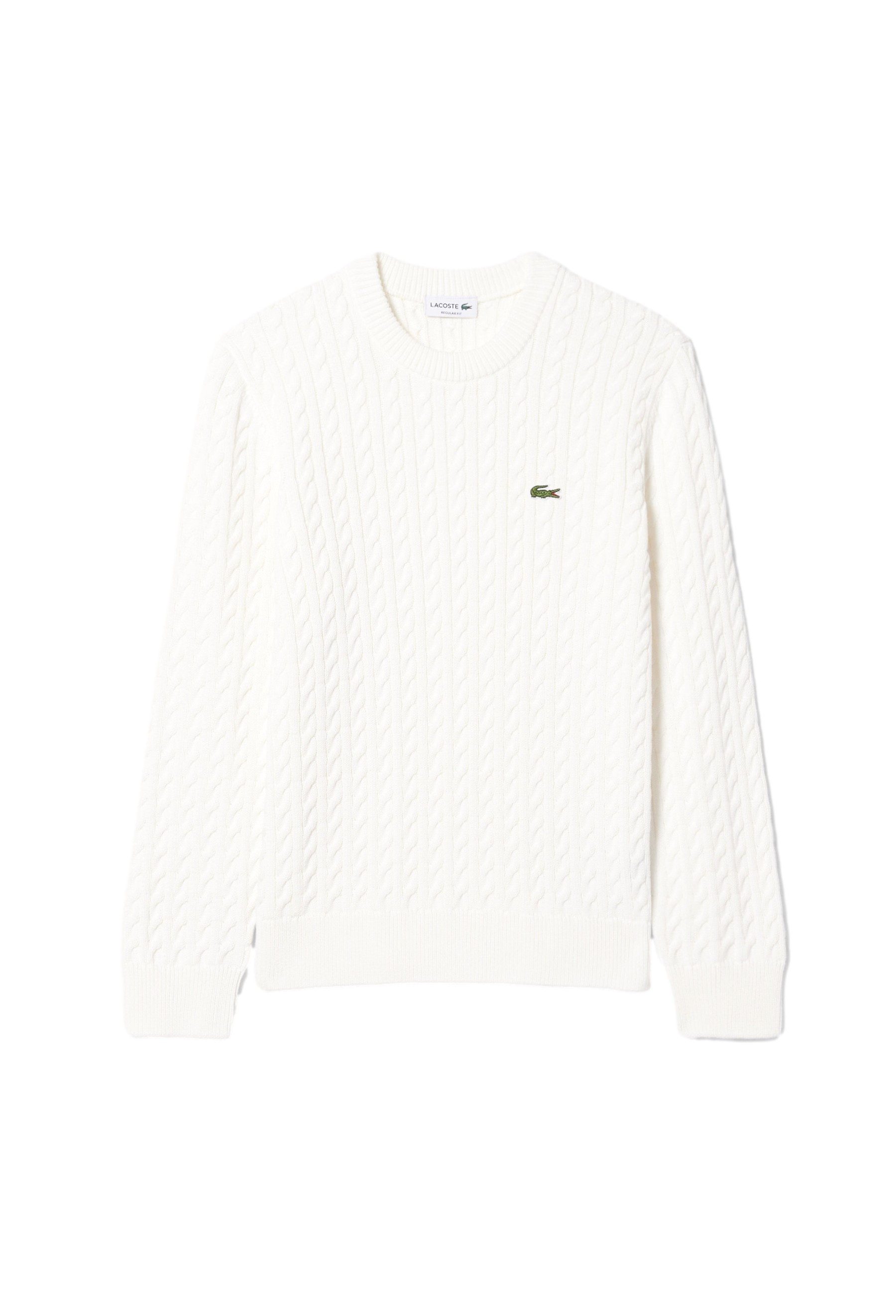 Lacoste Strickpullover Pullover Strickpullover Troyer (1-tlg)