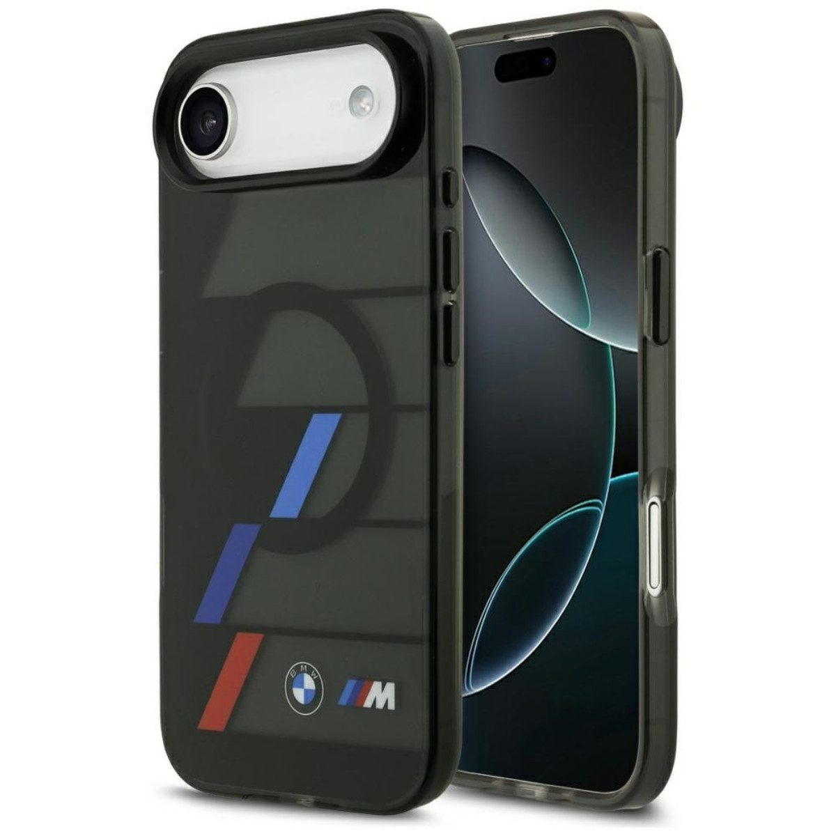 BMW Handyhülle IML Metallknöpfe Schwarz mit Magnetfunktion Kompatibel mit iPhone Air, für iPhone Air, schlankes Profil, elegantes Premium-Design