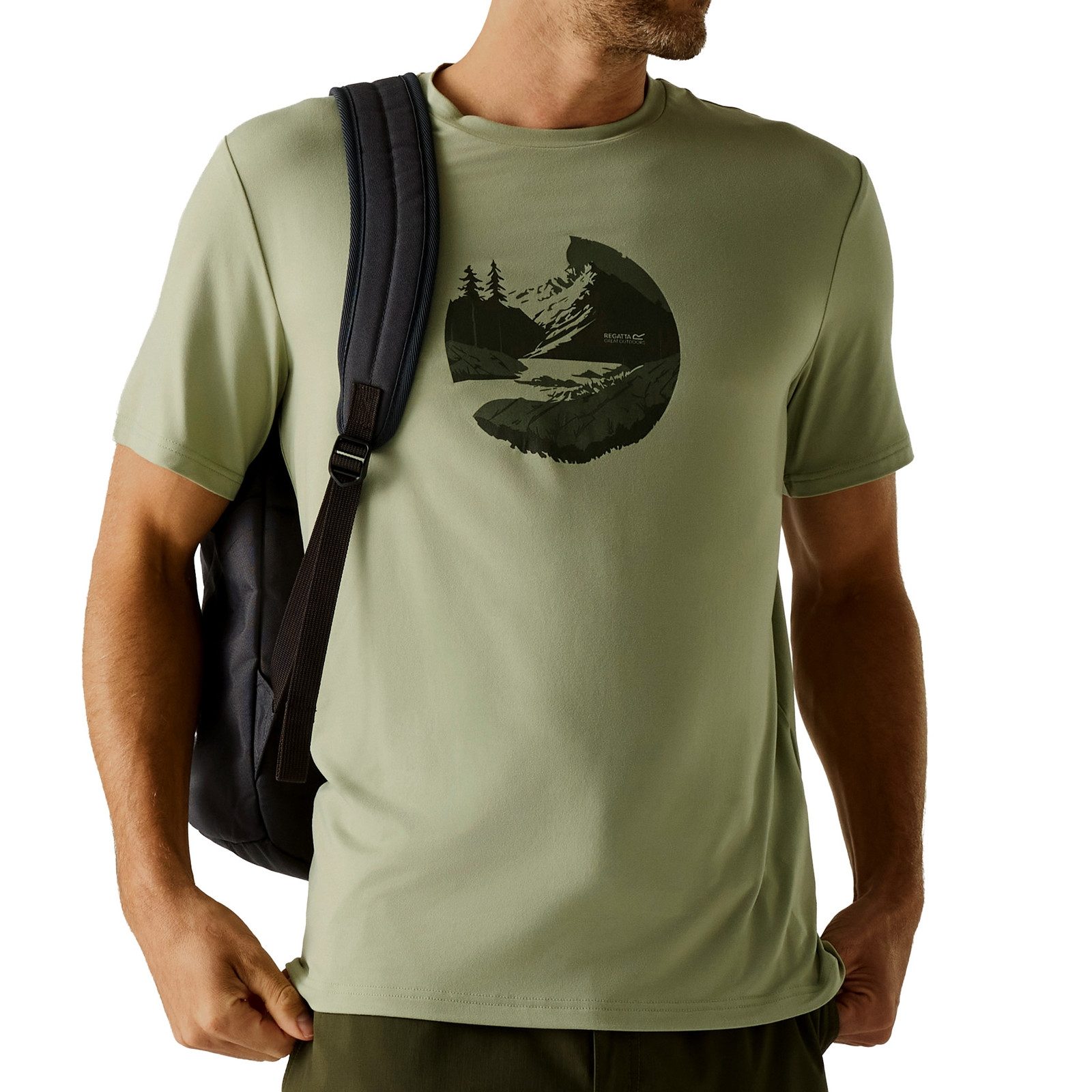 Regatta Funktionsshirt Fingal Stretch mit Print
