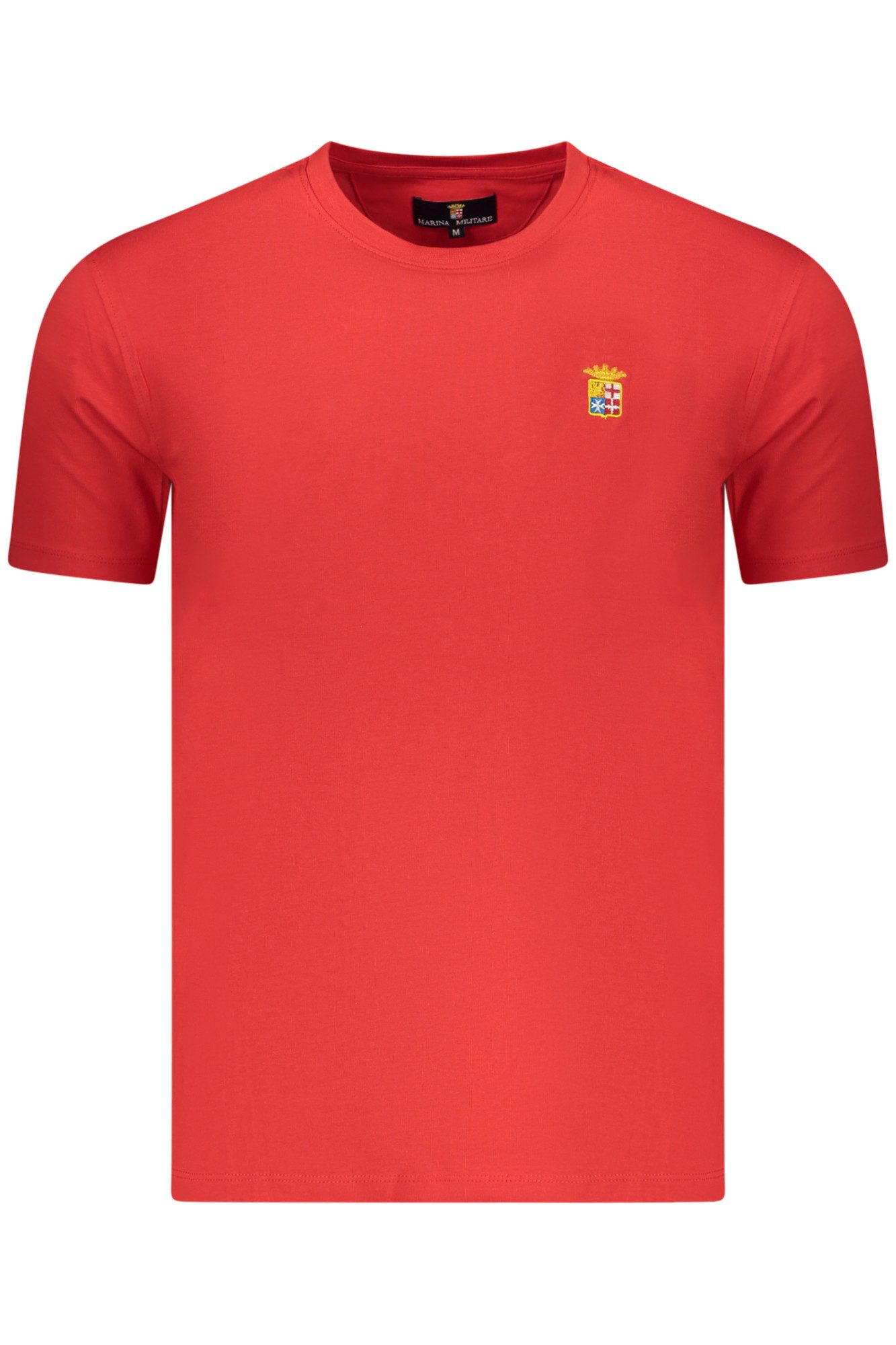 MARINA MILITARE T-Shirt Hochwertiges rotes Herren-T-Shirt mit Stickerei und