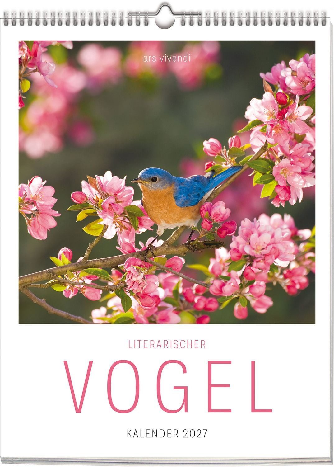 ars vivendi Tierkalender Literarischer Vogel Kalender 2027