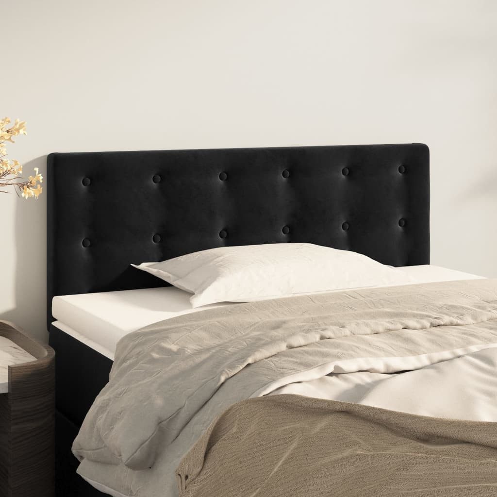 vidaXL Kopfteil Kopfteil Schwarz 80x5x78/88 cm günstig online kaufen