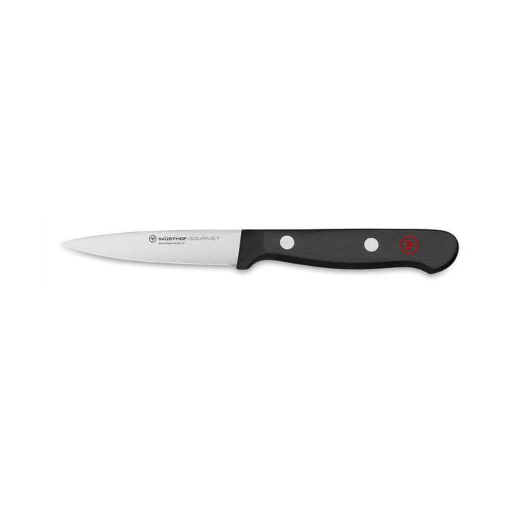 WÜSTHOF Gemüsemesser Gemüsemesser spitz Gourmet 8cm, Gemüsemesser spitz Gourmet, Edelstahl, schwarz