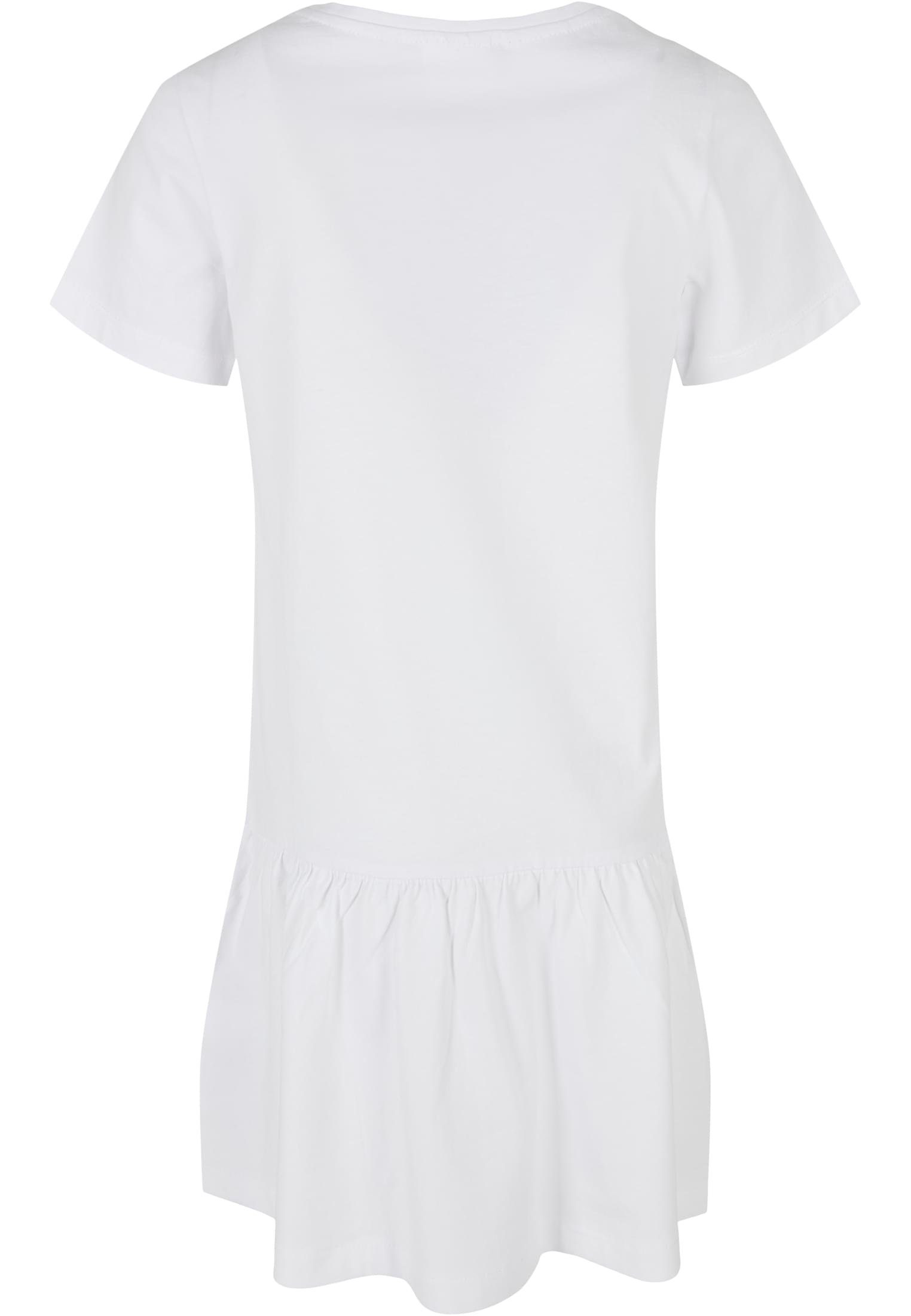 Jerseykleid URBAN Dress white Tee Valance (1-tlg) CLASSICS Damen Girls