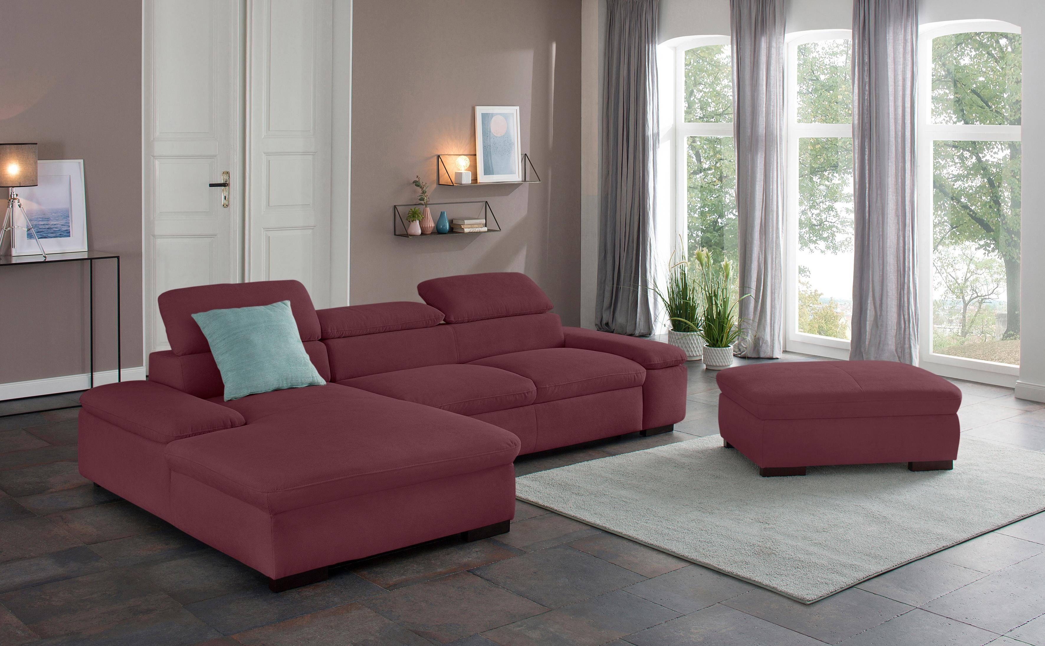 Home affaire Ecksofa Alberto L-Form, mit günstig online kaufen