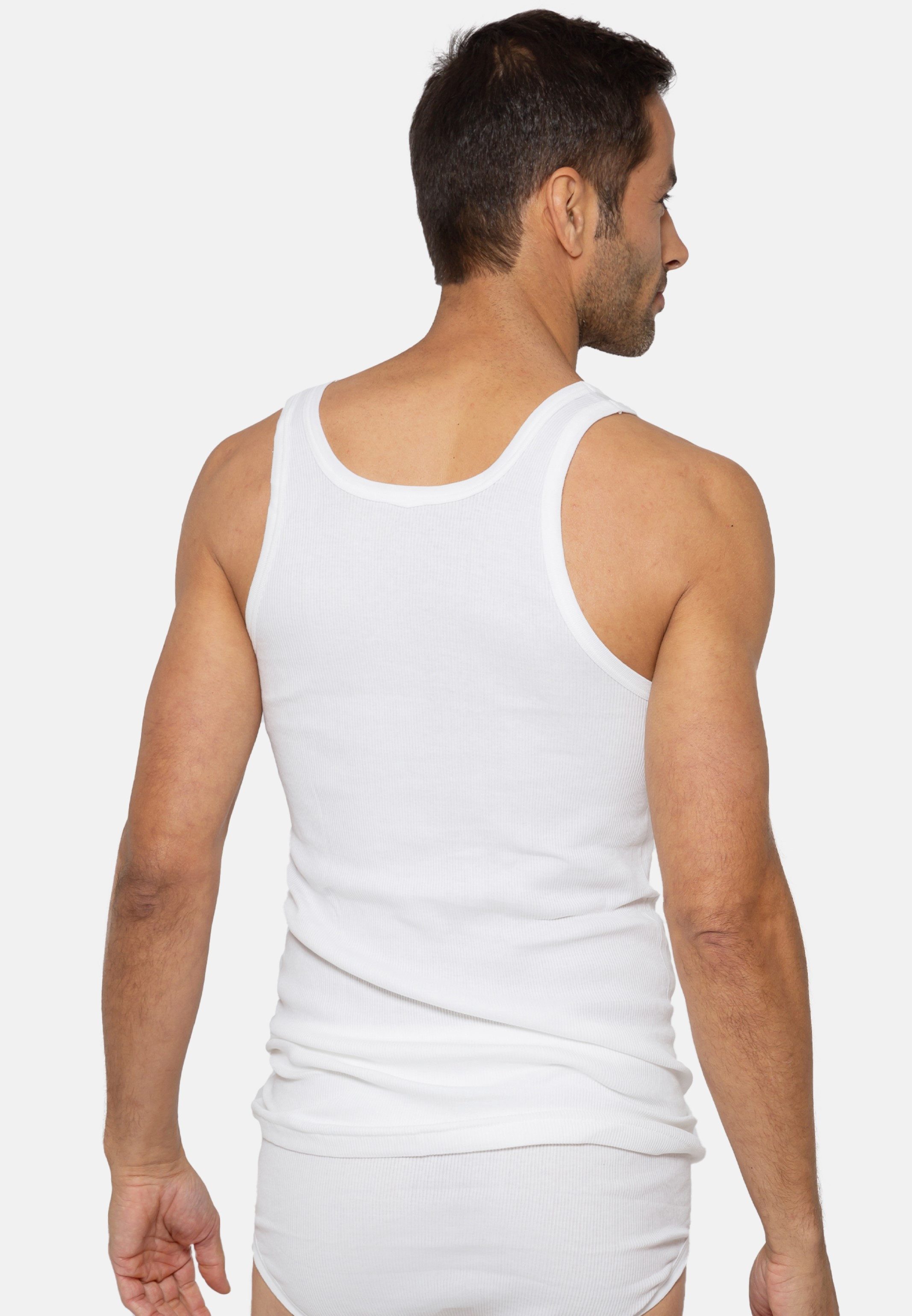 ESGE - Die Wäsche-Macher Unterhemd 5er Pack - Doppelripp (Spar-Set, 5-St) Unterhemd / Tanktop - Baumwolle - Ohne störende Seitennähte