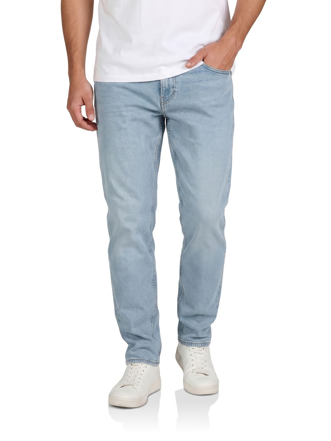ONLY & SONS Straight-Jeans Herren Jeanshose ONSBEN Regular Fit Denim Hose mit Stretch