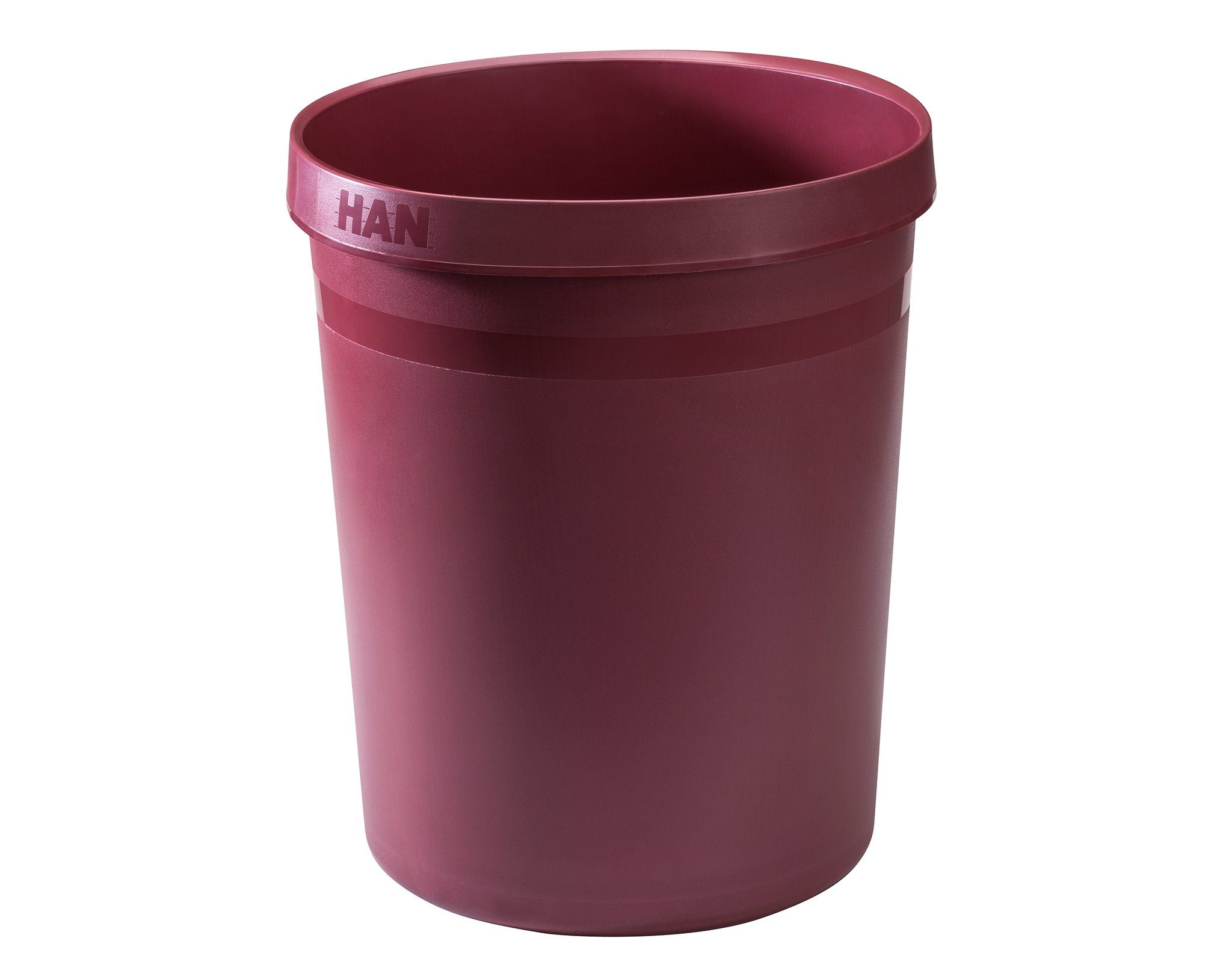 HAN-Bürogeräte Papierkorb 1 Papierkorb GRIP KARMA 18 Liter - rot