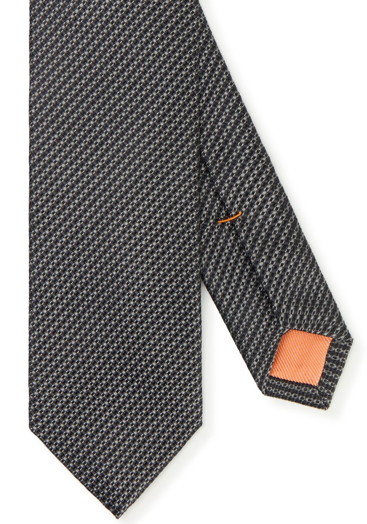 MONTI Krawatte aus reiner Seide, Minimal-Muster, günstig online kaufen