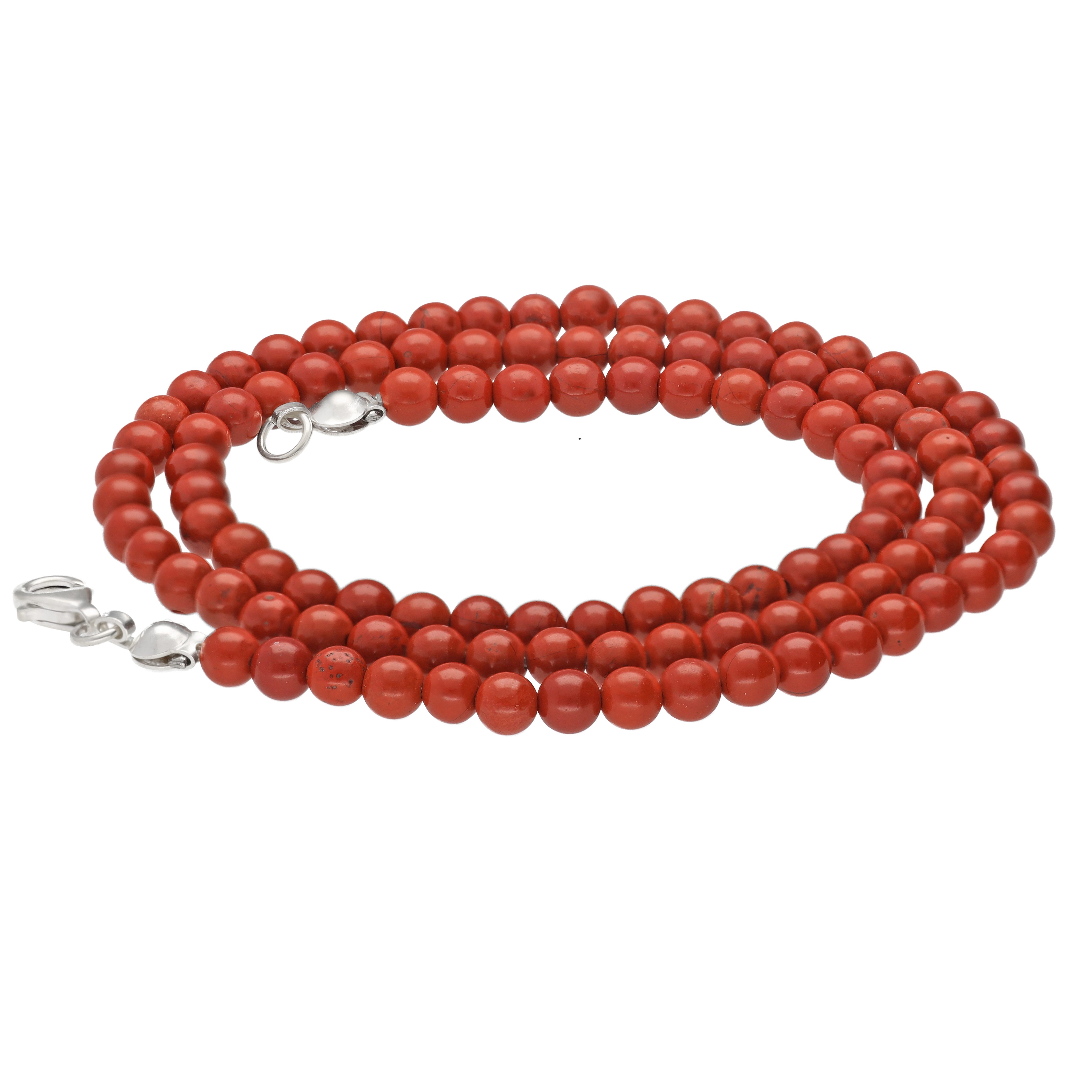 Lebensquelle Plus Kette ohne Anhänger Edelstein Kugelkette + 925 Silber Ver günstig online kaufen