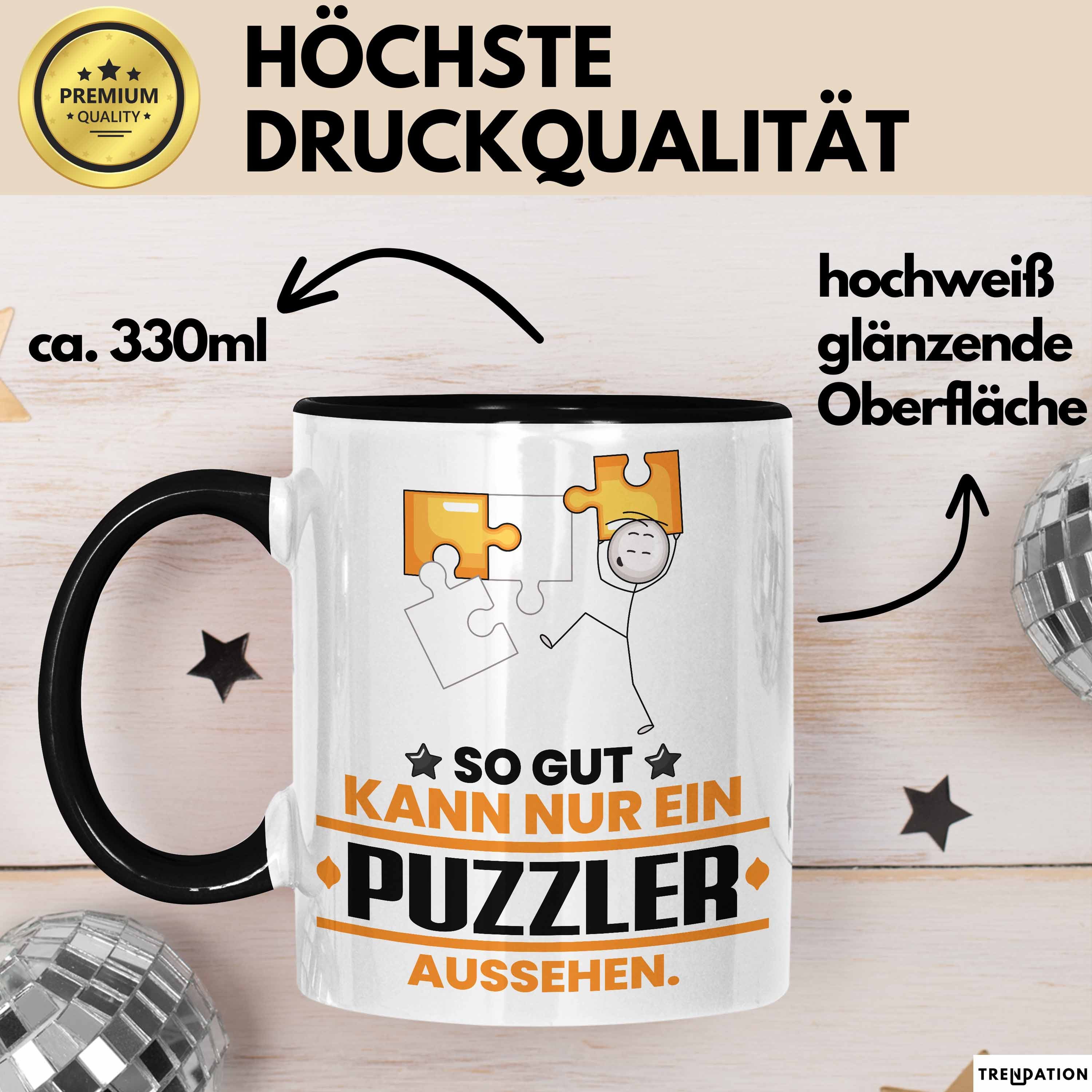 Trendation Tasse Puzzler Geschenk Tasse So Gut Kann Nur Ein Puzzler Aussehen Geschenkid, Keramik