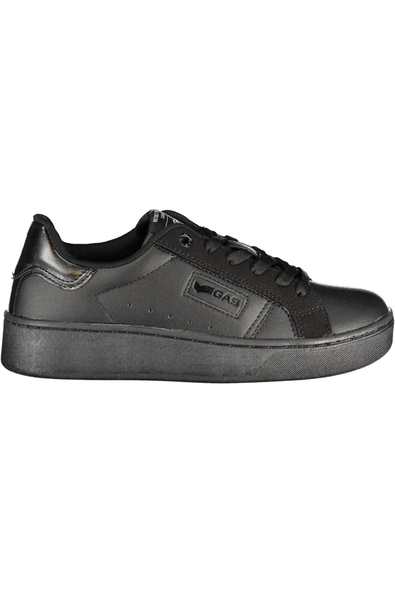 GAS Sneaker Moderner Damen-Sportschuh Schwarz mit Print &