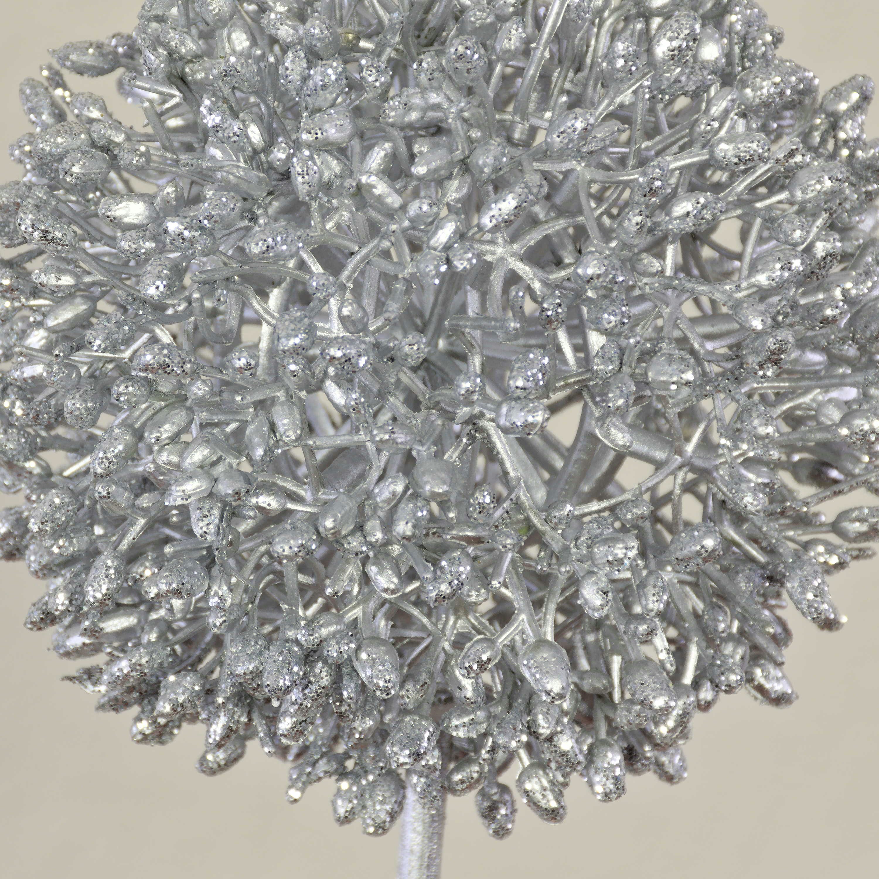 Kunstblume Allium Kunstblume Hella, Glitzer, Silber, 80cm Allium, artplants, Höhe 75.0 cm