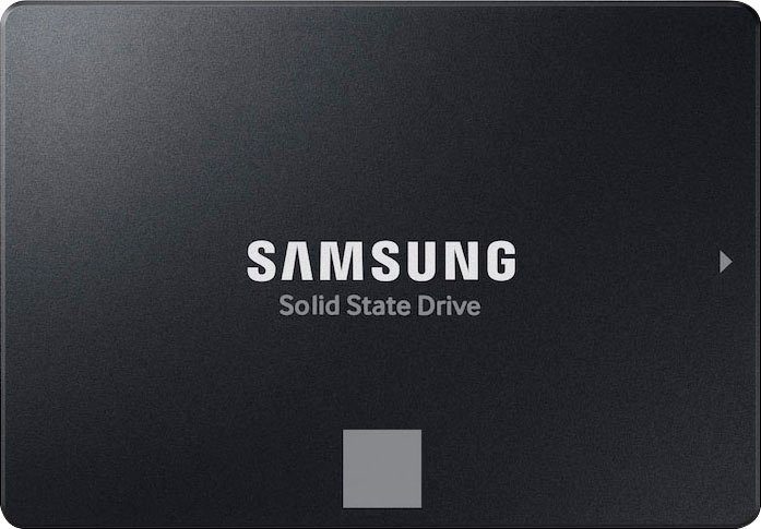 Samsung 870 EVO interne SSD (2 TB) 2,5" 560 MB/S Lesegeschwindigkeit, 530 MB/S Schreibgeschwindigkeit