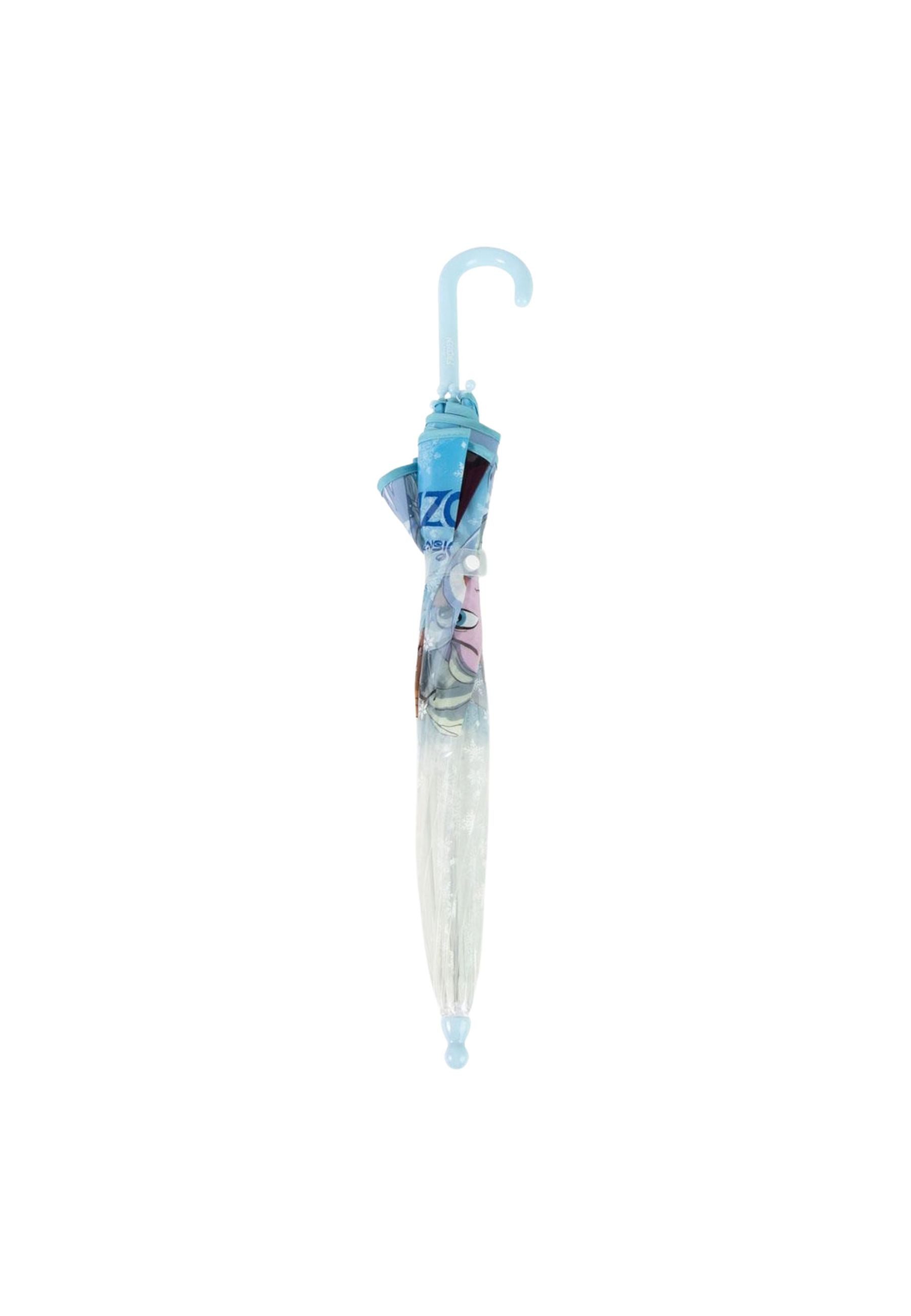 Disney Taschenregenschirm Kinder Frozen Regenschirm Transparent 45 cm
