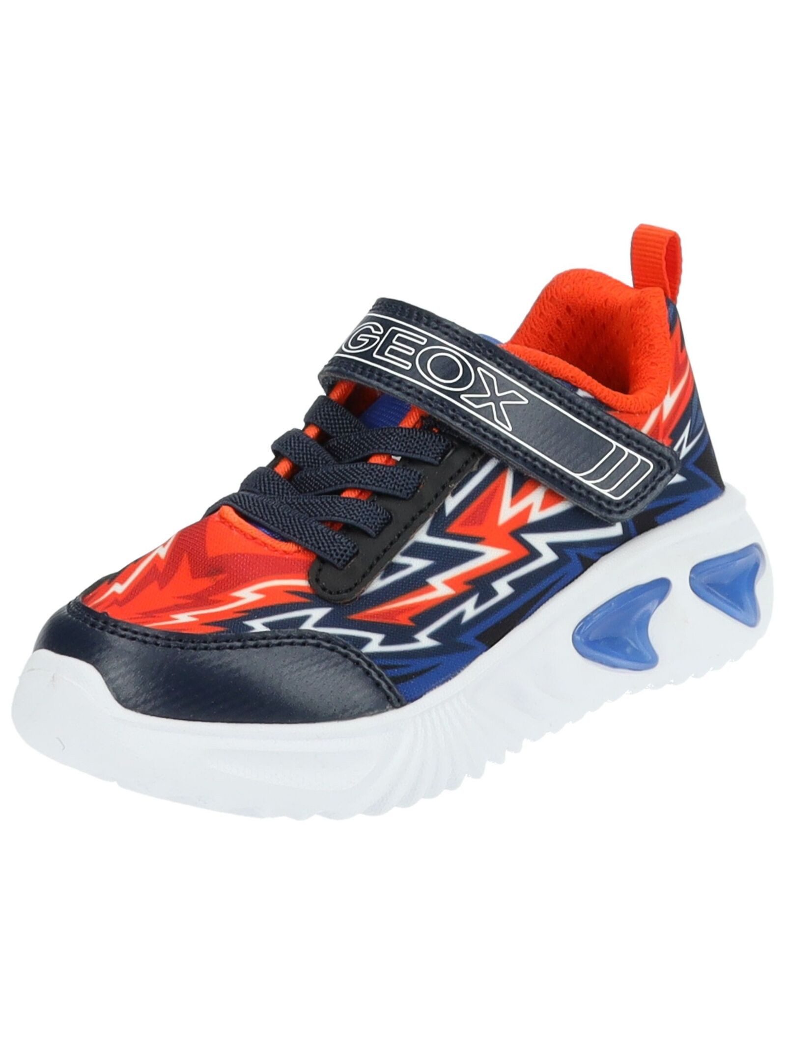 Geox Sneaker Lederimitat/Mesh Sneaker