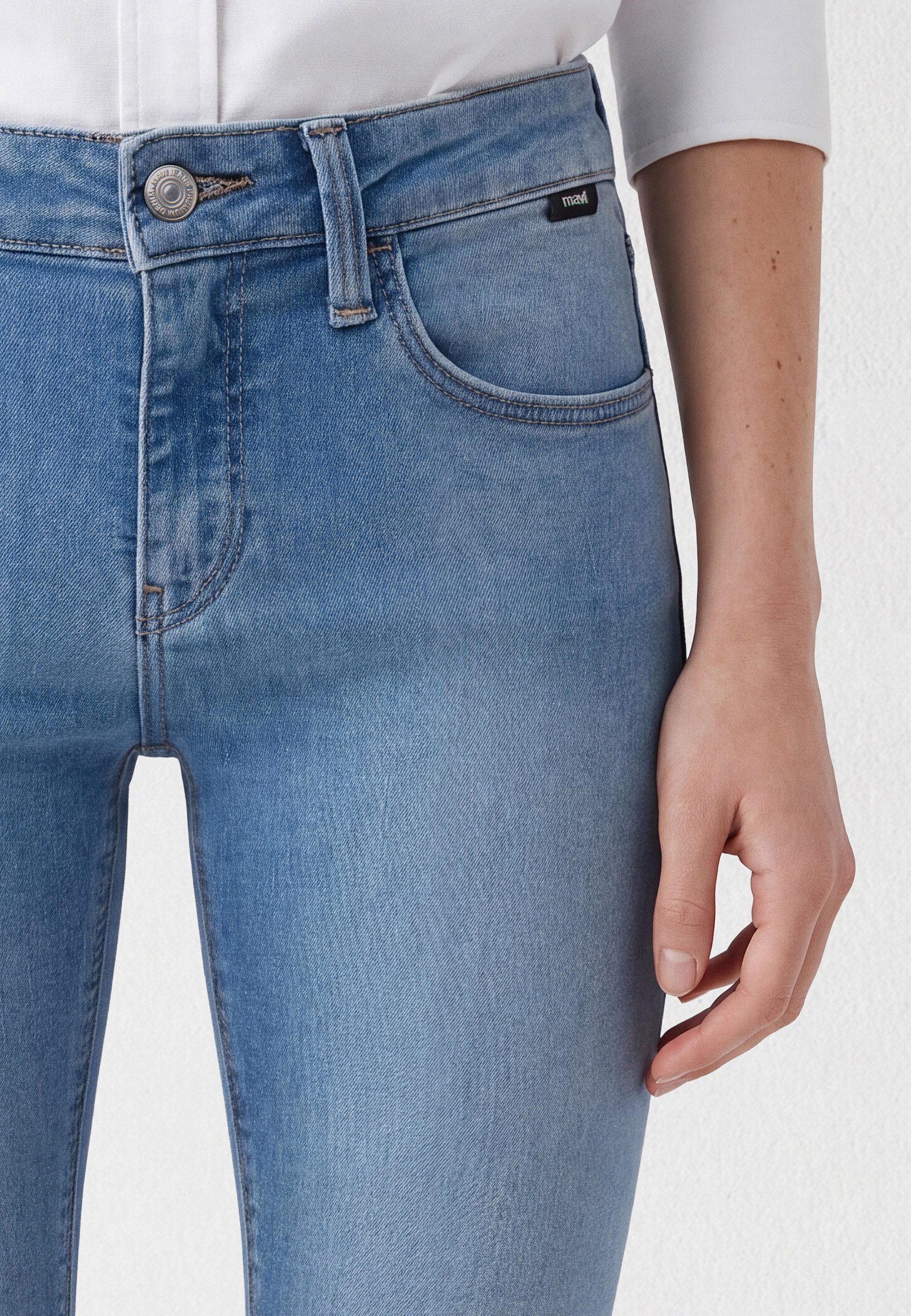 Mavi Röhrenjeans LEXY Cropped Super Skinny Jeans – Bild 5 von 5