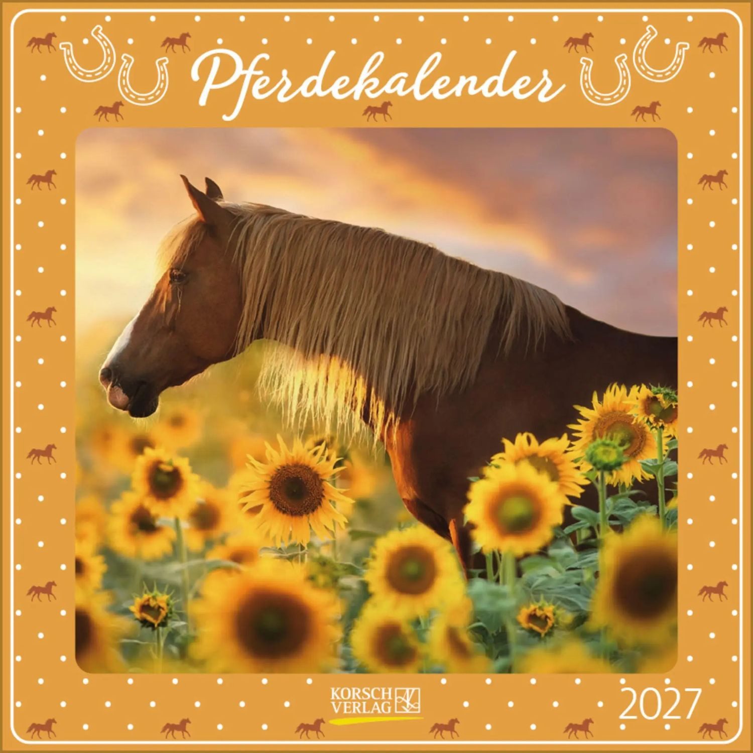 Korsch Verlag Wandkalender Pferdekalender 2027