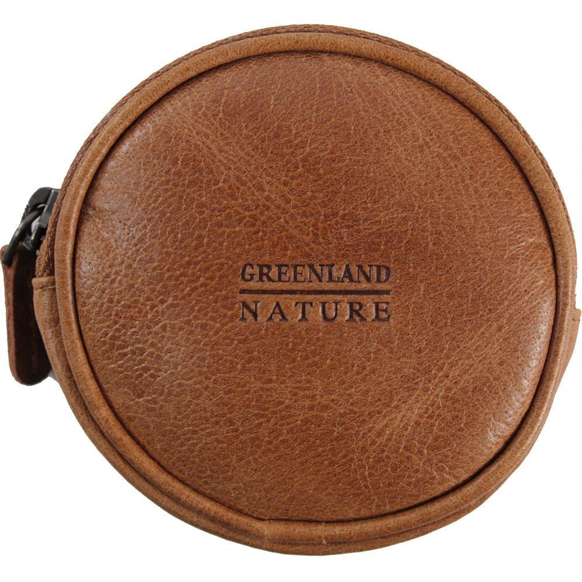 GreenLand Nature Geldbörse Light Nature, Leder