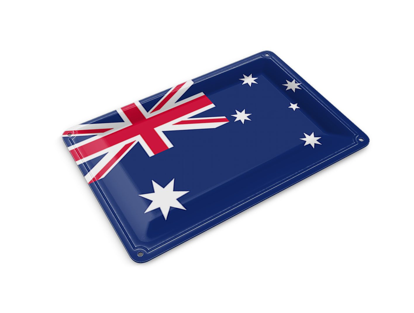 Femer GmbH Postkarte Flagge Australien 14x10 cm Flag of Australia, unfrankiert