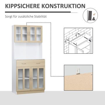 HOMCOM Küchenbuffet Küchenschrank