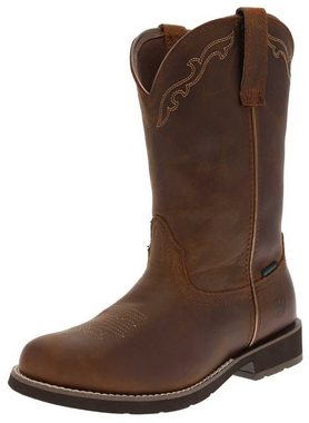 Ariat DELILAH ROUND TOE H2O Braun Cowboystiefel Wasserdichter Damen Westernreitstiefel