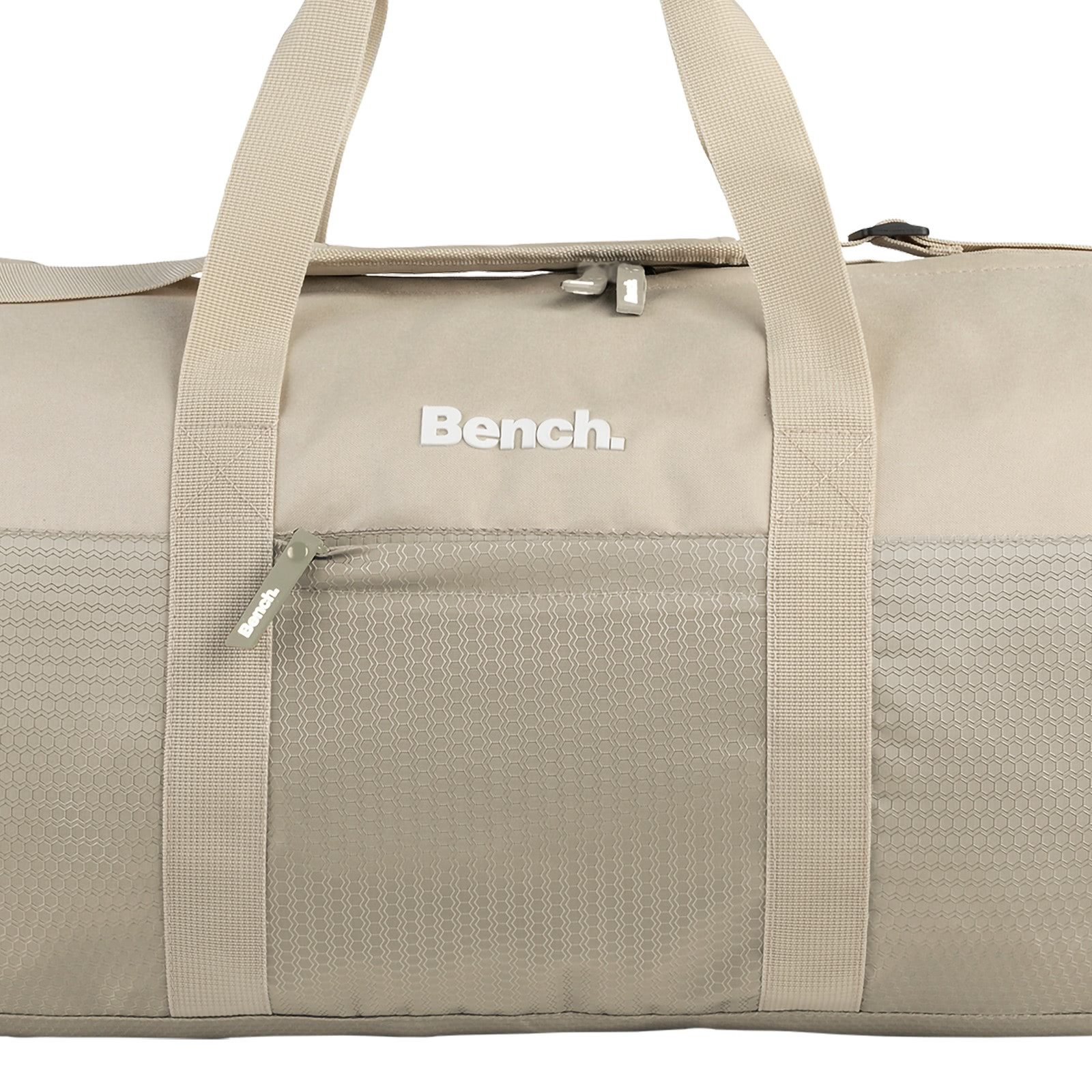 Bench. Sporttasche Bench Sporttasche Polyester beige (Sporttasche), Herren Sporttasche Polyester, beige ca. 51cm x ca. 28cm