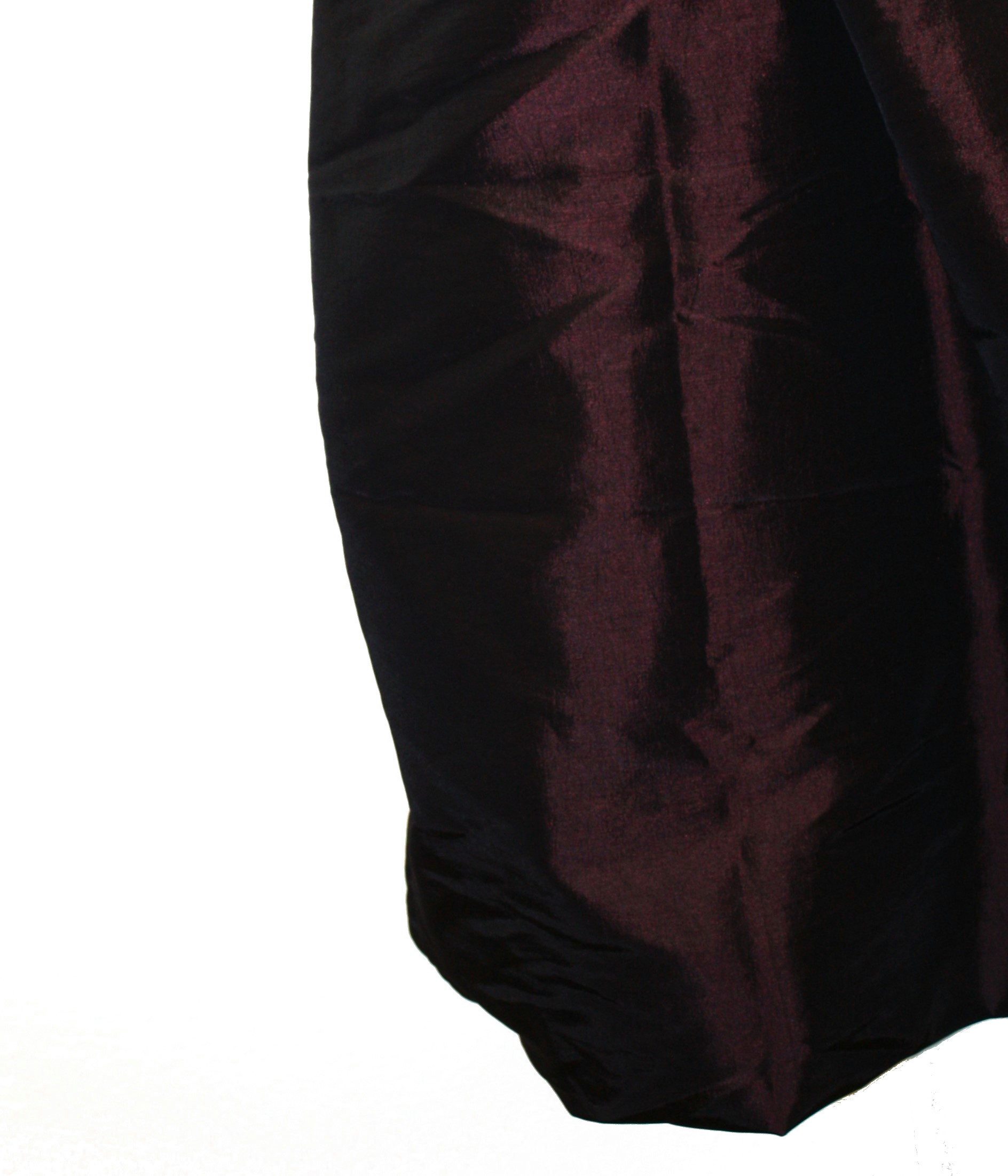 dunkle design Ballonrock A-Linie Taft 65cm Uni oder Bestickt elastischer Bu günstig online kaufen