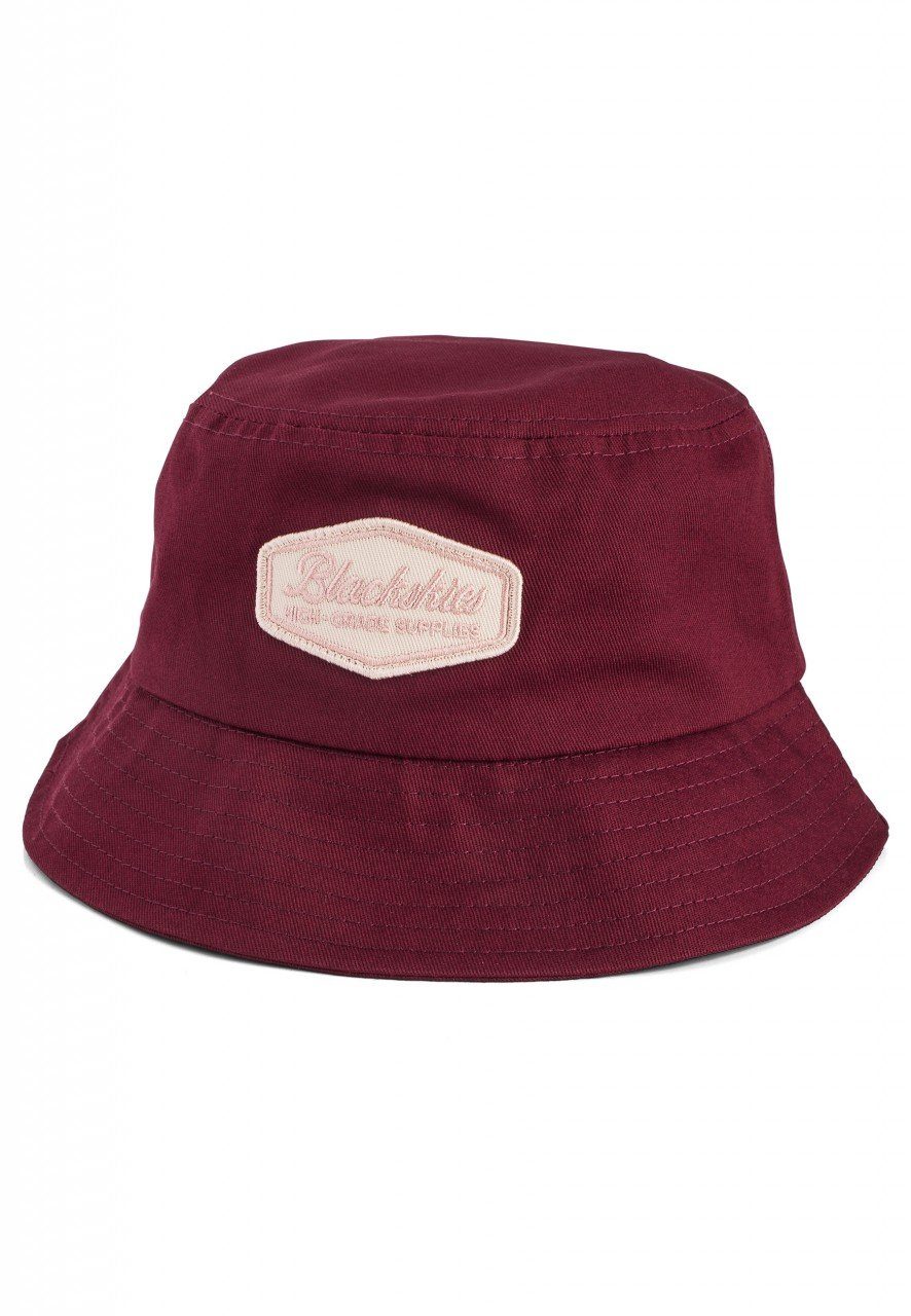 Osis Blackskies Bucket Sonnenhut Burgundy-Beige Hat