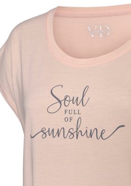 Vivance Dreams T-Shirt mit Sommer-Statementdruck