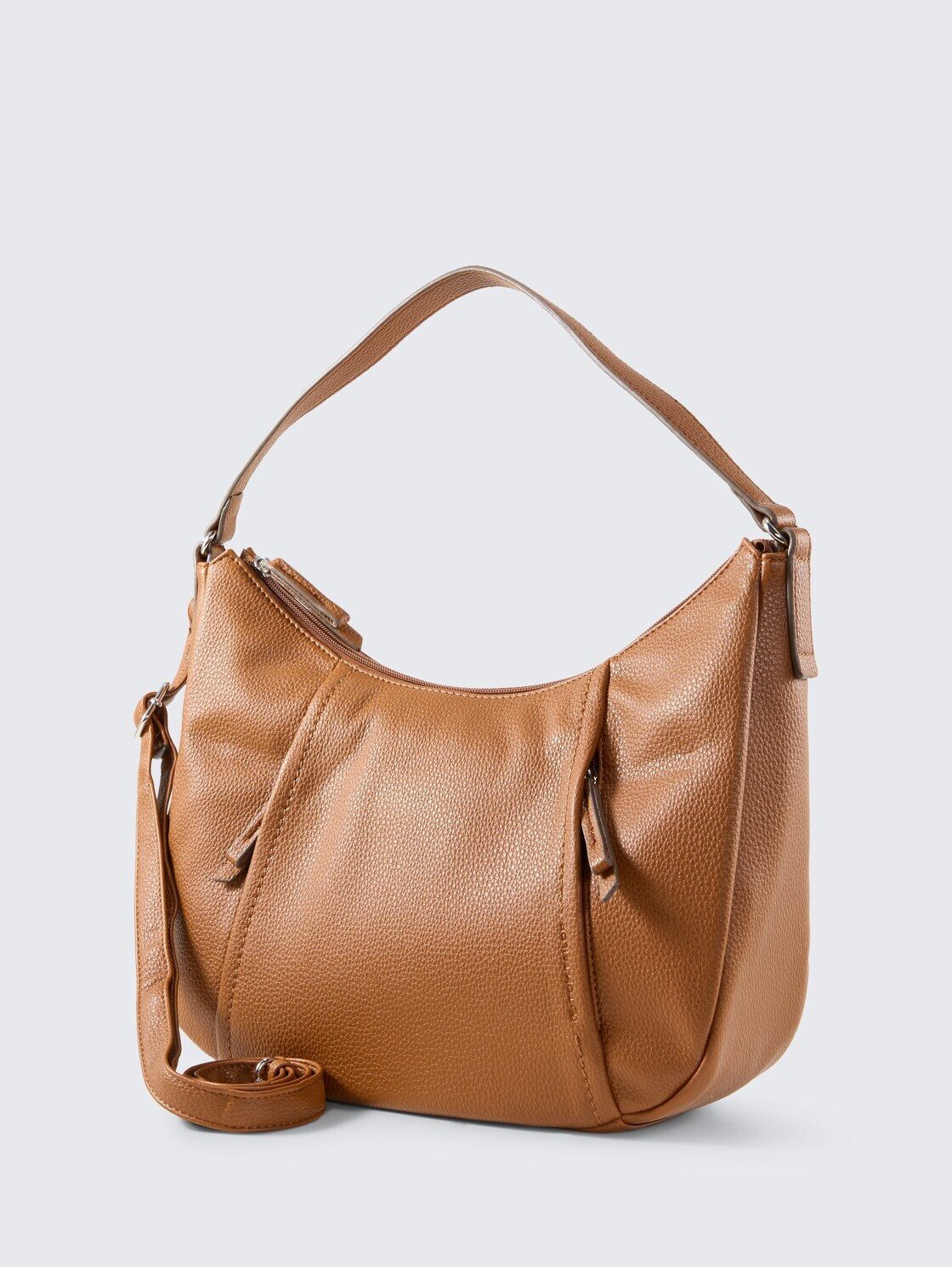 TOM TAILOR Beuteltasche Bags, TTBECA M Beuteltasche mit Reißverschluss-Details